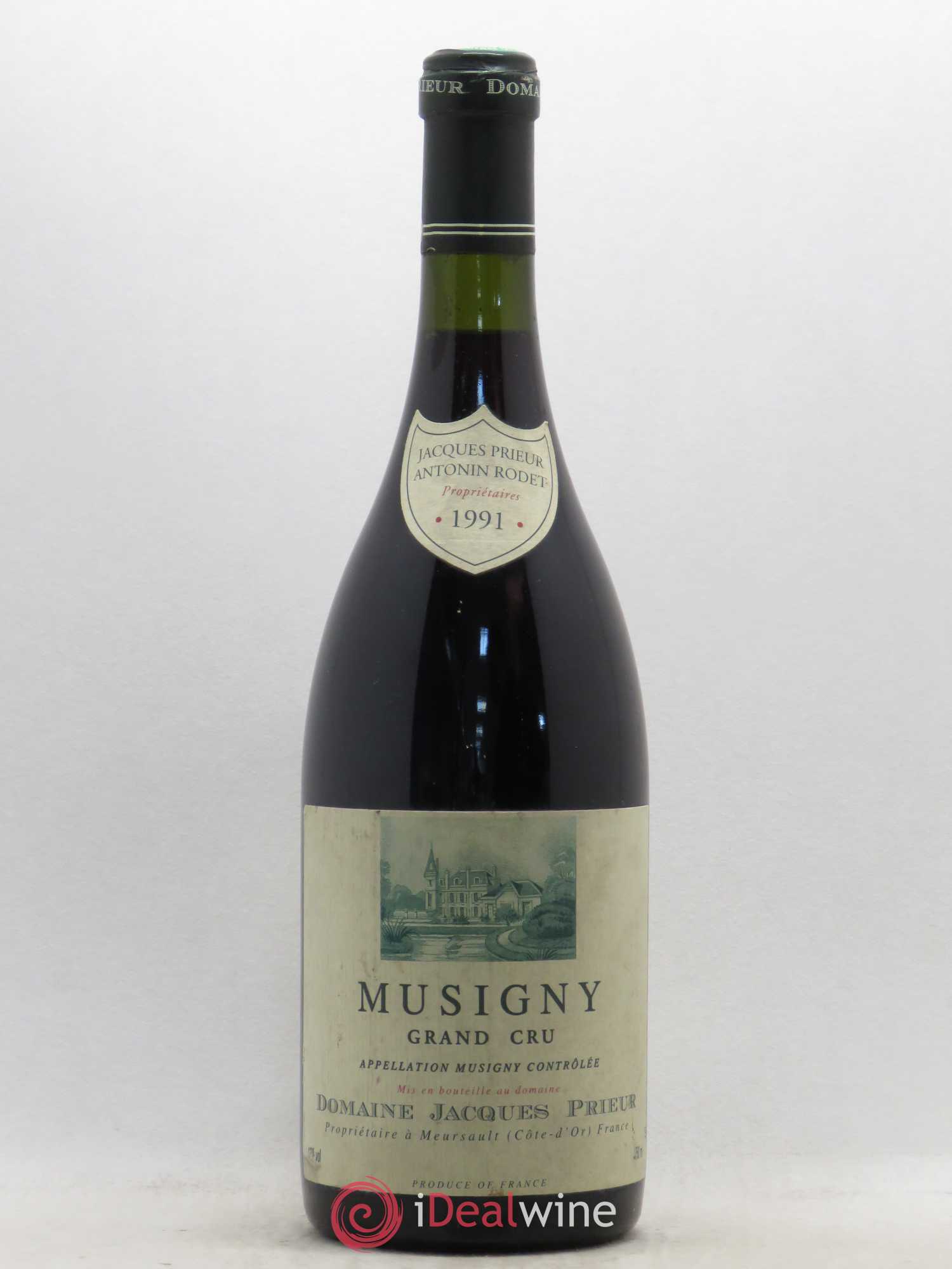 Musigny Grand Cru Jacques Prieur (Domaine) 1991 - Lot de 1 bouteille - 0