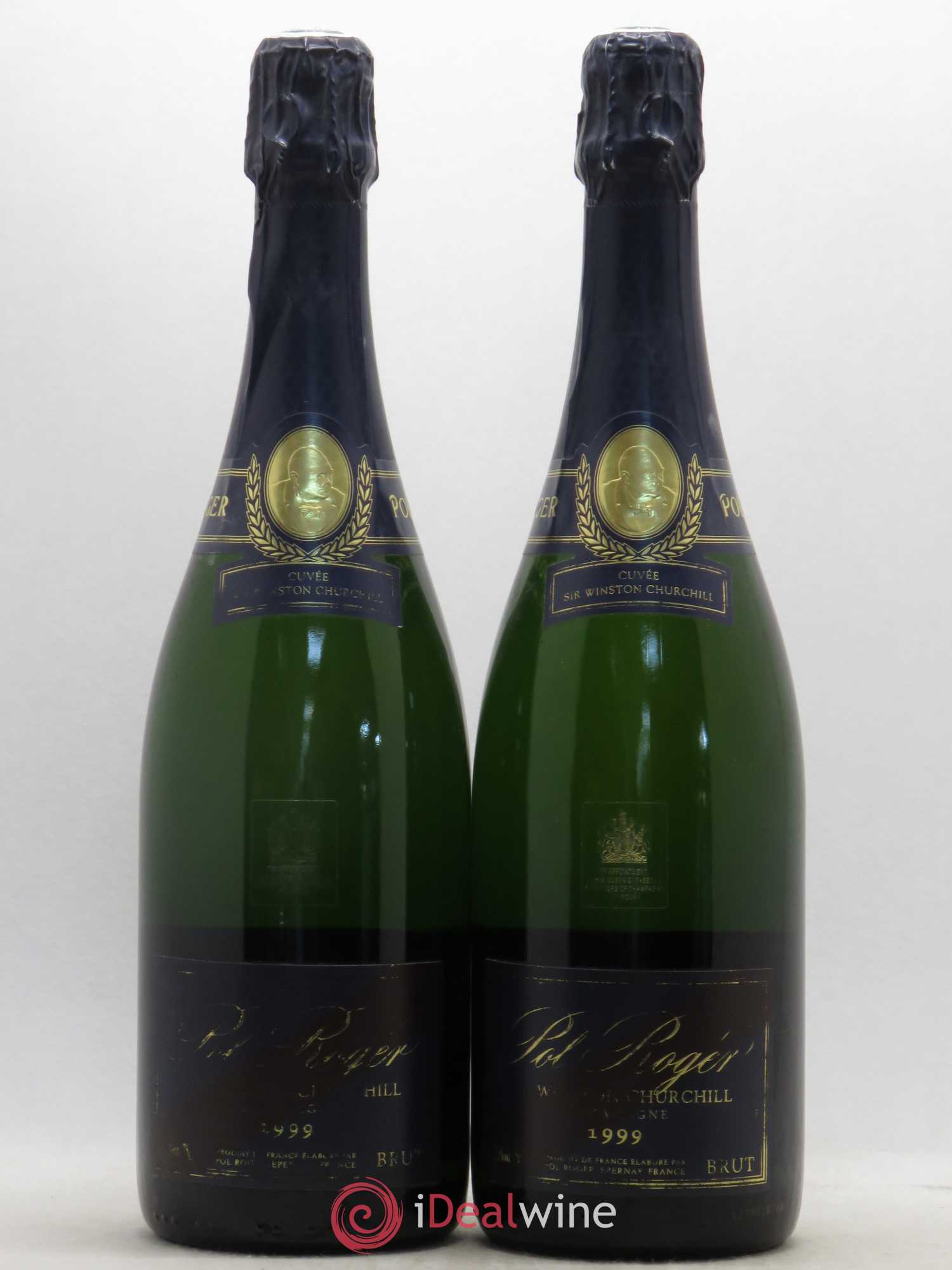 Cuvée Winston Churchill Pol Roger 1999 - Lot de 2 bouteilles - 0