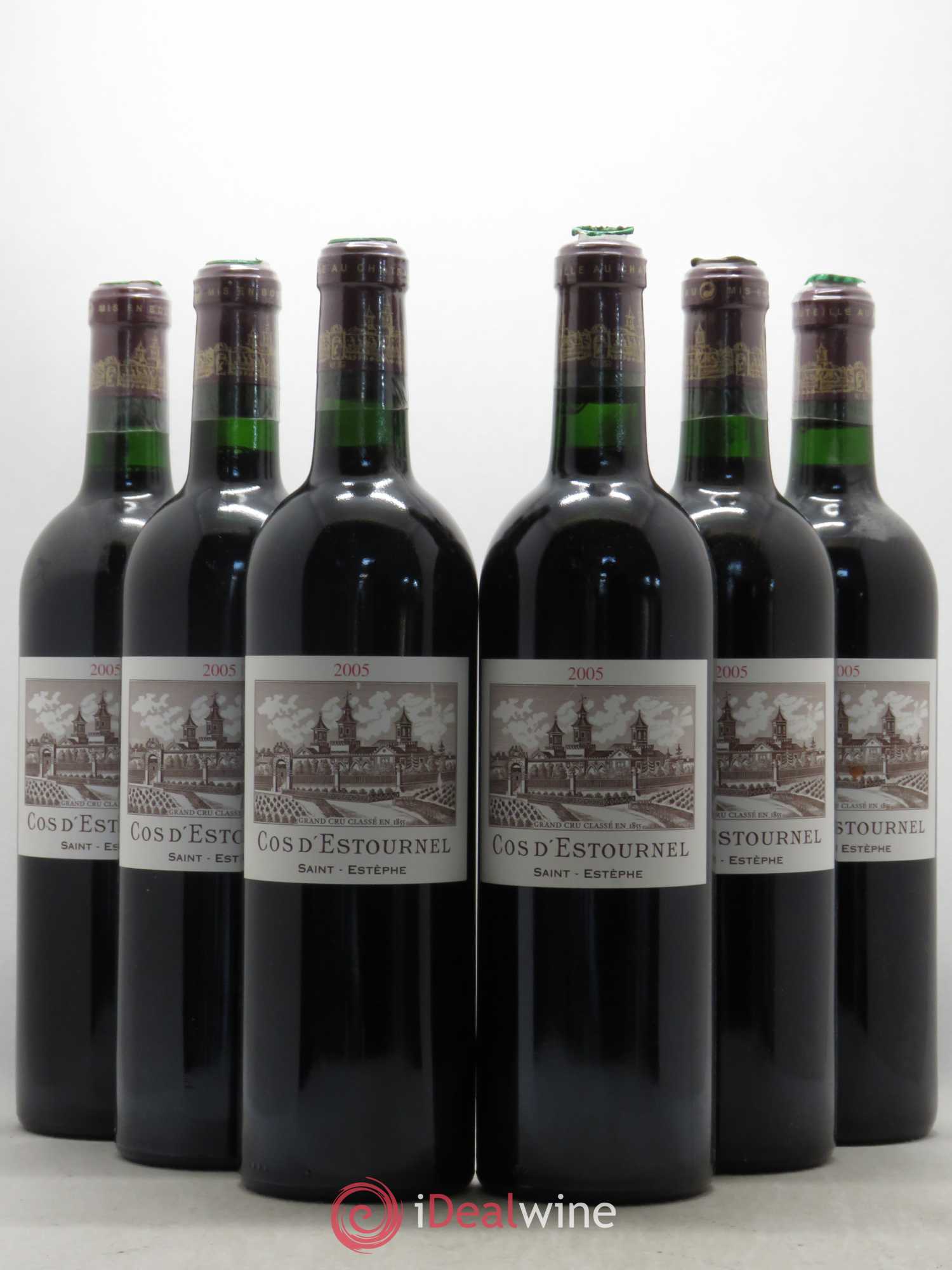 Cos d'Estournel 2ème Grand Cru Classé 2005 - Lot de 6 bouteilles - 0