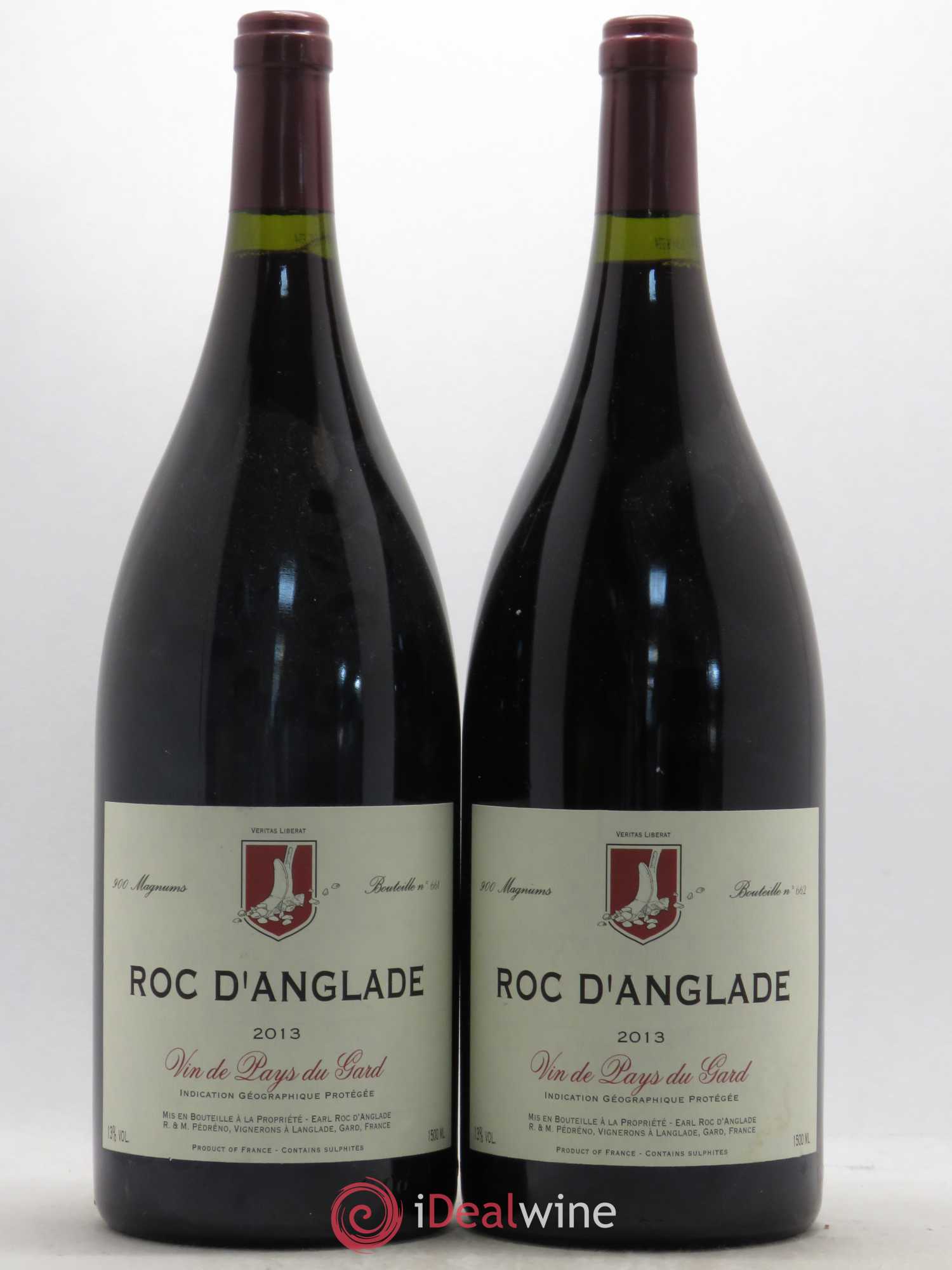 Gard Roc d'Anglade Rémy Pédréno 2013 - Lot of 2 magnums - 0
