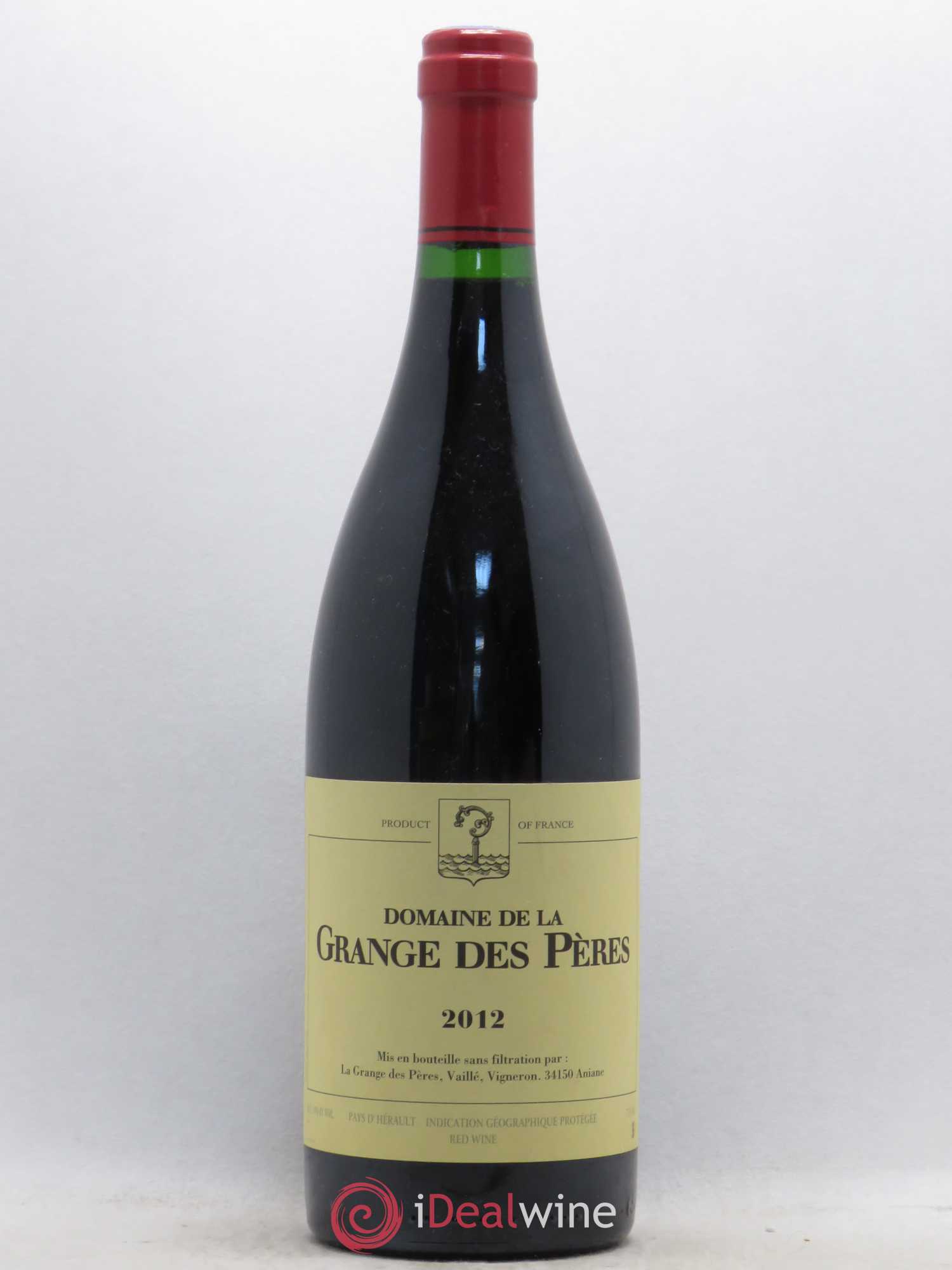 Pays d'Hérault Grange des Pères Laurent Vaillé 2012 - Lot de 1 bouteille - 0