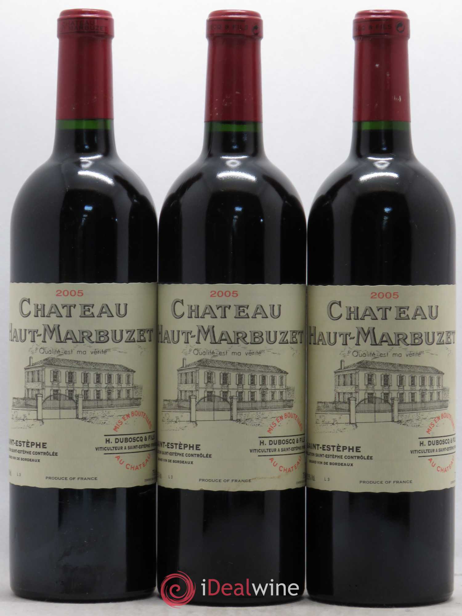 Château Haut Marbuzet 2005 - Lot de 6 bouteilles - 2