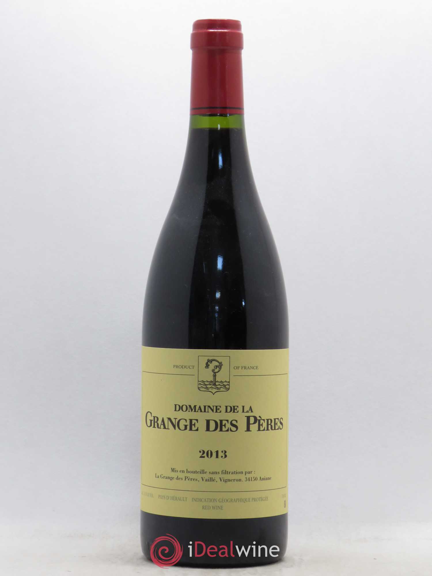 Pays d'Hérault Grange des Pères Laurent Vaillé 2013 - Lot de 1 bouteille - 0