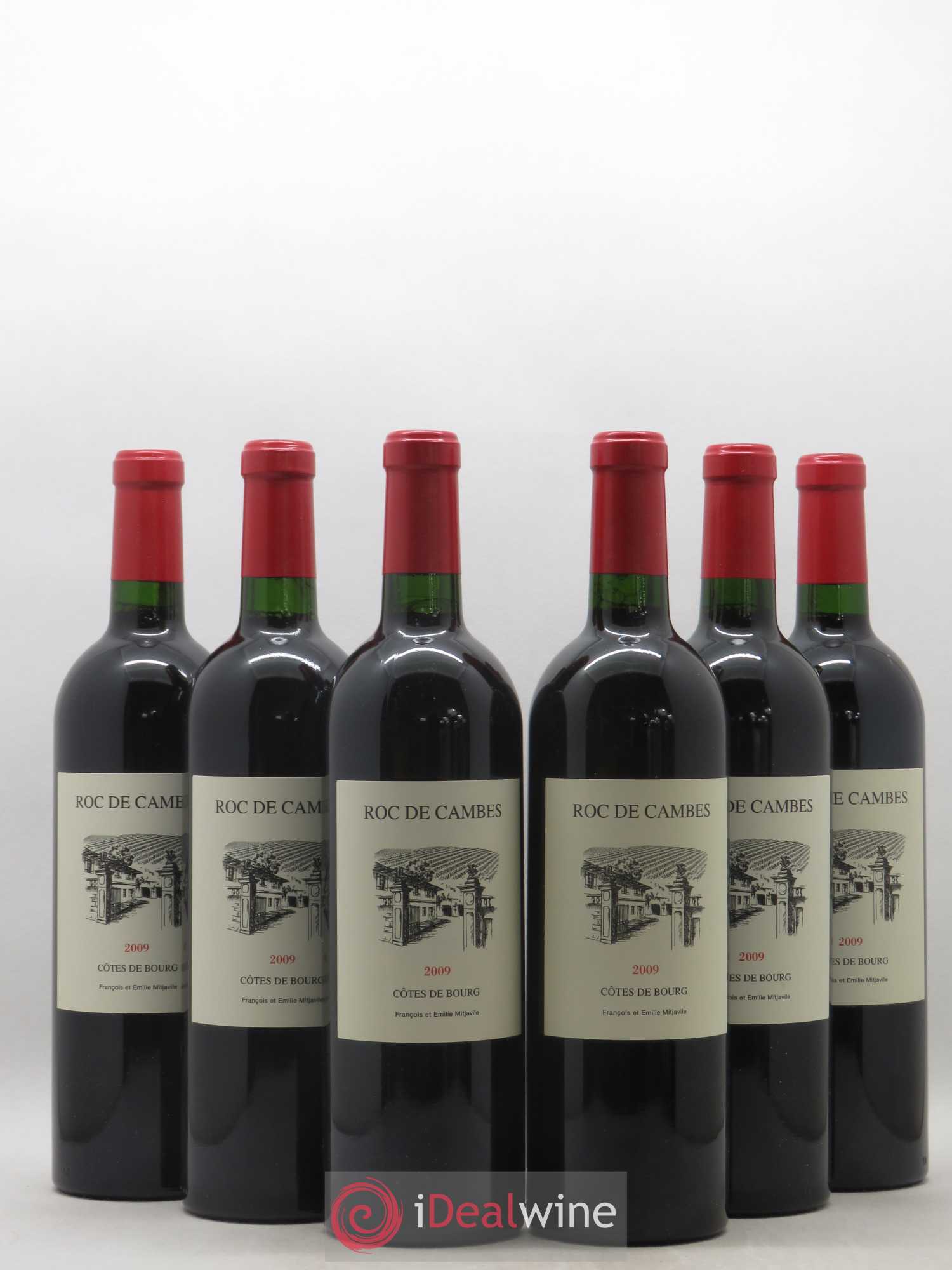 Roc de Cambes 2009 - Posten von 6 Flaschen - 0