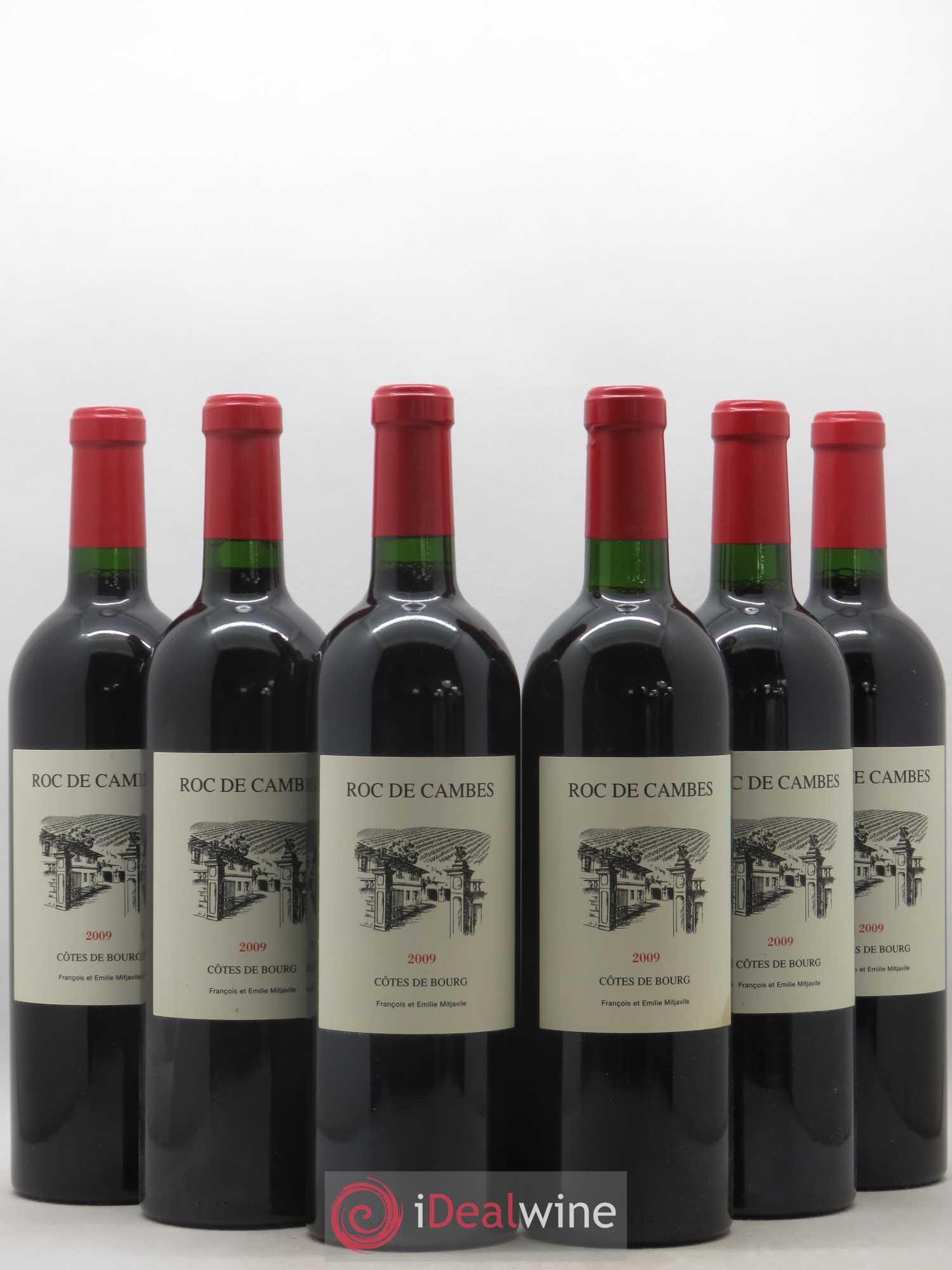 Roc de Cambes 2009 - Posten von 6 Flaschen - 0