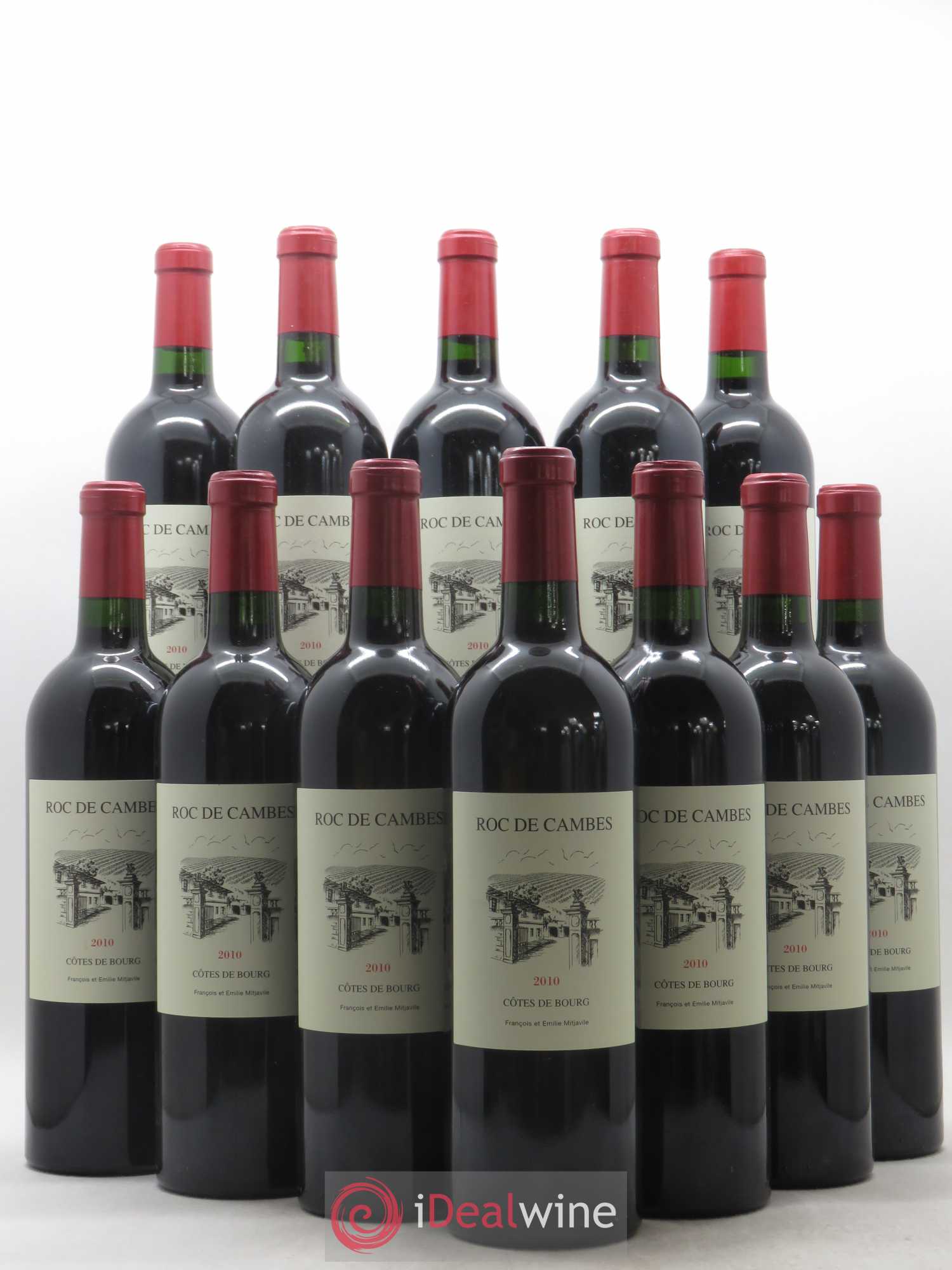 Roc de Cambes 2010 - Lot of 12 bottles - 0