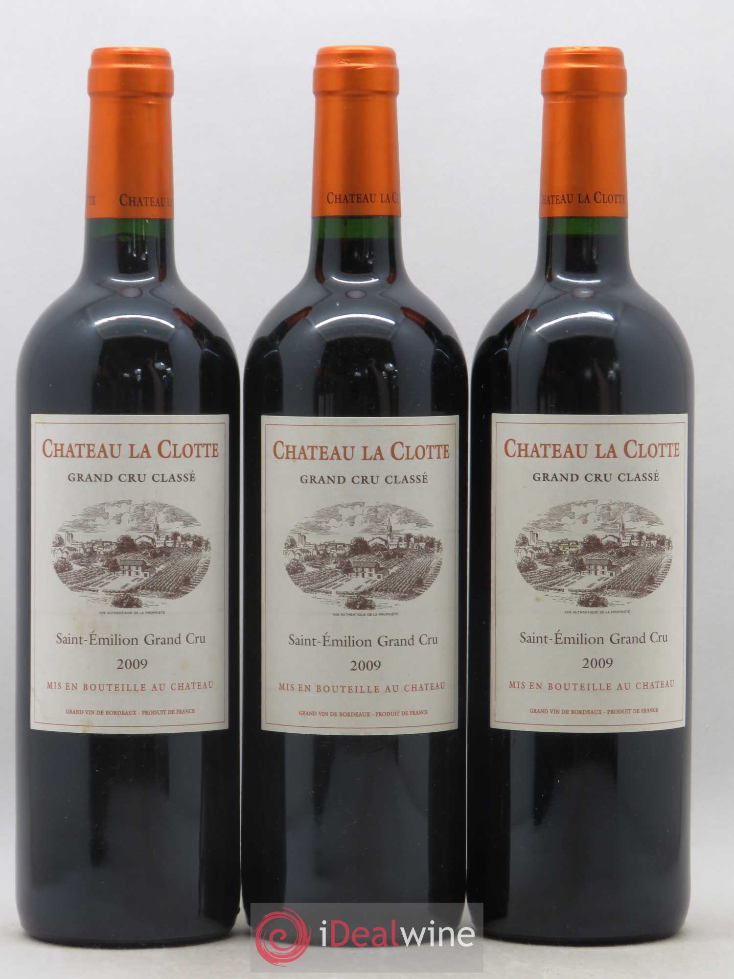 Château la Clotte 2009 - Lot de 6 bouteilles - 1
