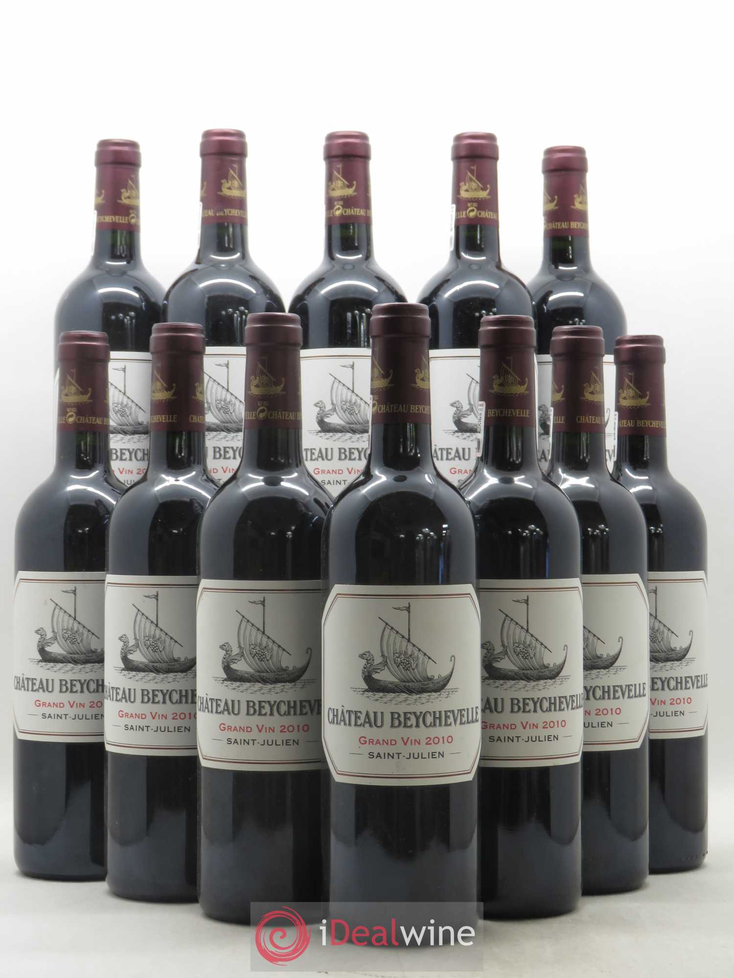 Château Beychevelle 4ème Grand Cru Classé 2010 - Lot de 12 bouteilles - 0