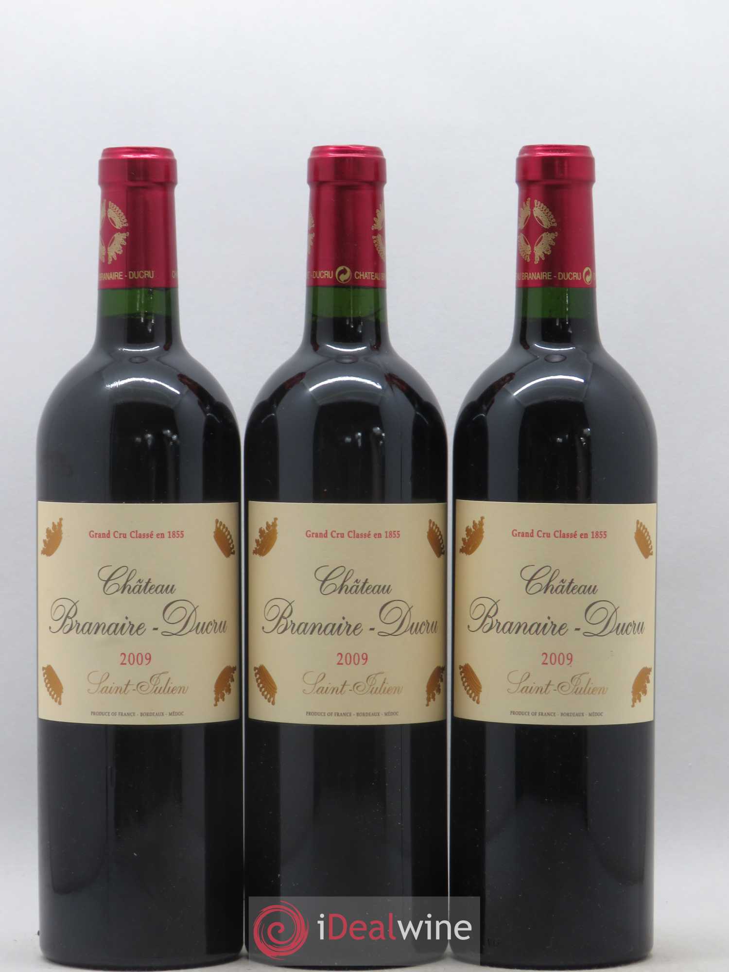 Château Branaire Ducru 4ème Grand Cru Classé 2009 - Lotto di 12 bottiglie - 4