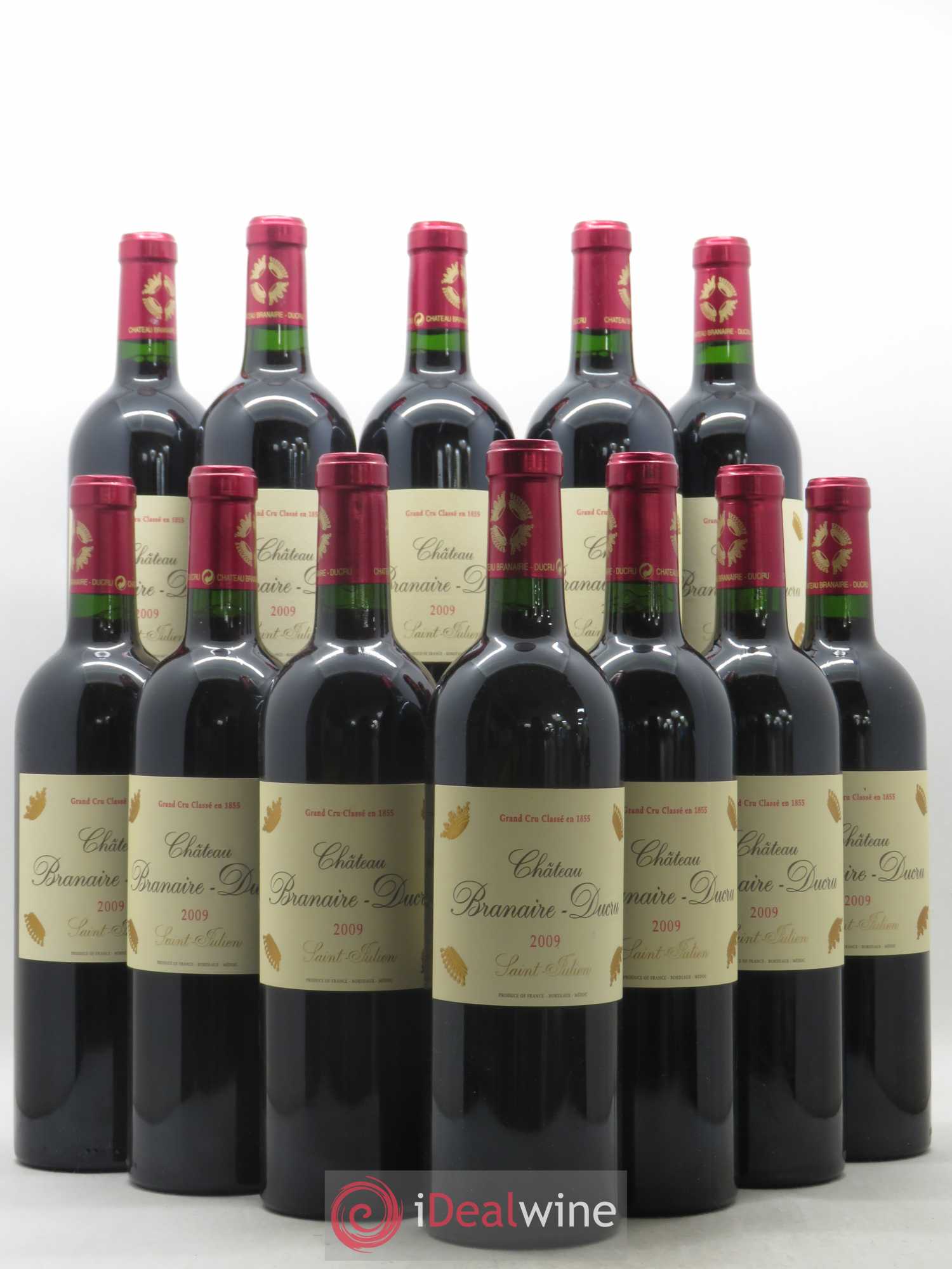 Château Branaire Ducru 4ème Grand Cru Classé 2009 - Lotto di 12 bottiglie - 0