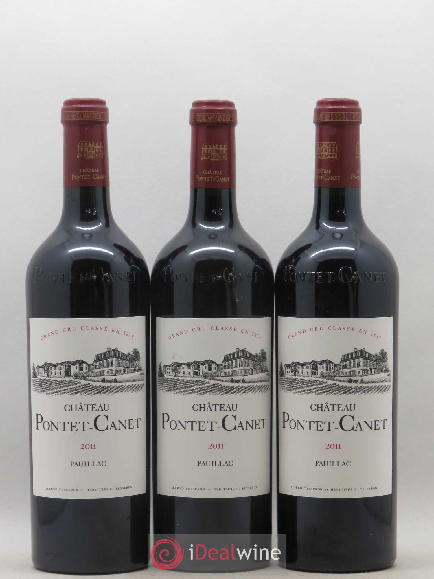 Château Pontet Canet 5ème Grand Cru Classé 2011 - Lot de 12 bouteilles - 2