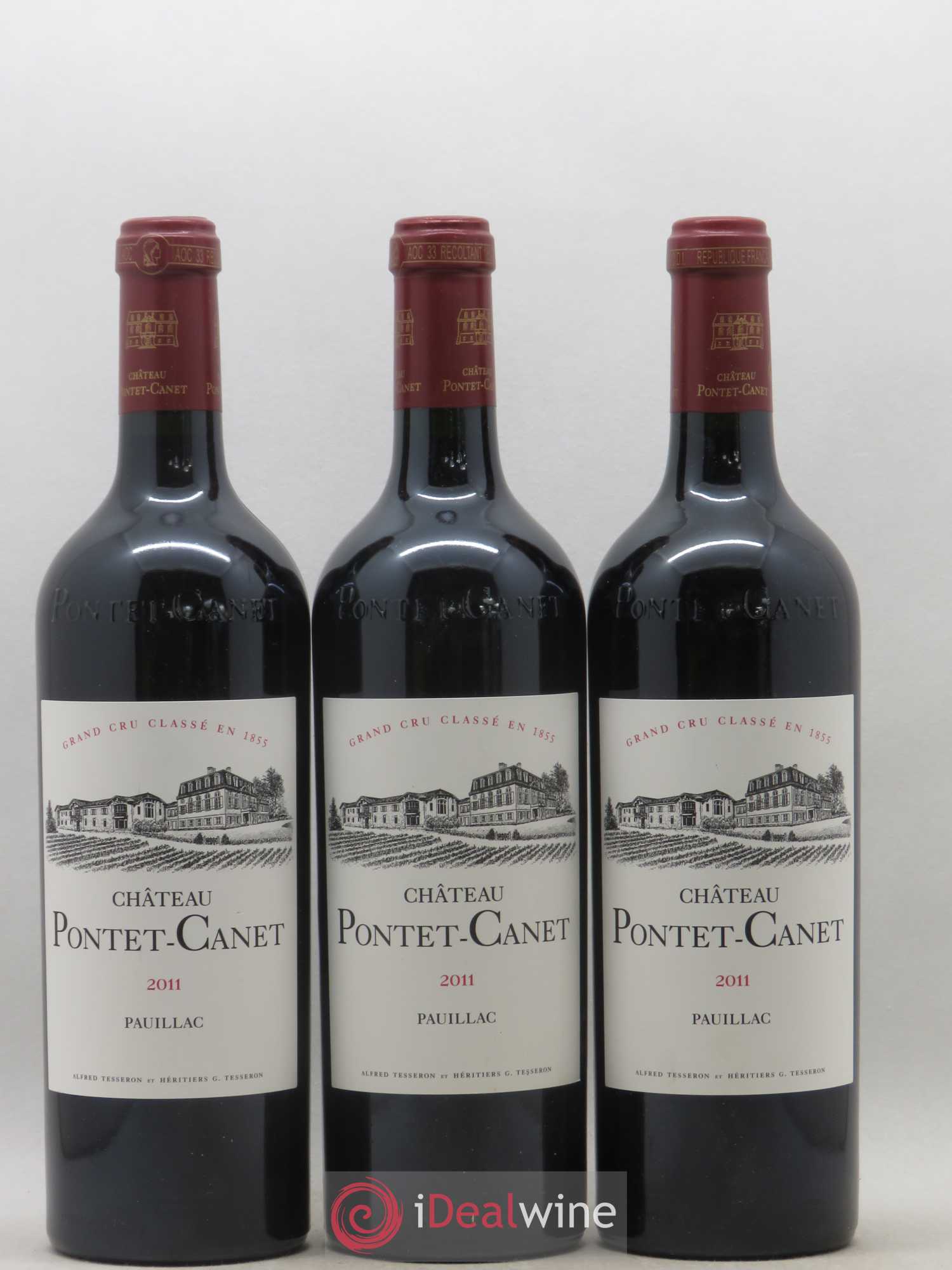 Château Pontet Canet 5ème Grand Cru Classé 2011 - Lot de 12 bouteilles - 4