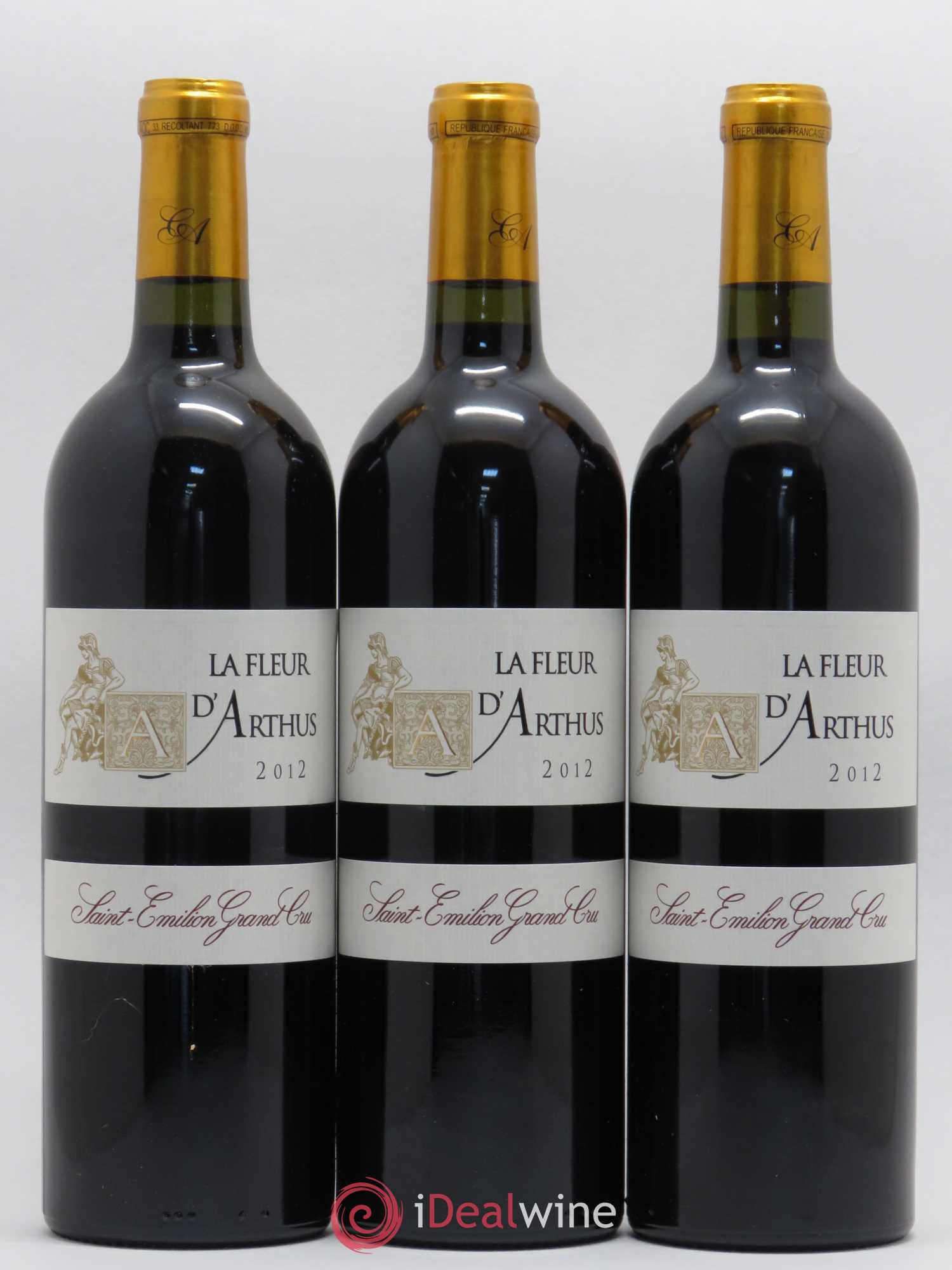 Saint-Émilion Grand Cru La Fleur d'Arthus 2012 - Lot de 12 bouteilles - 3
