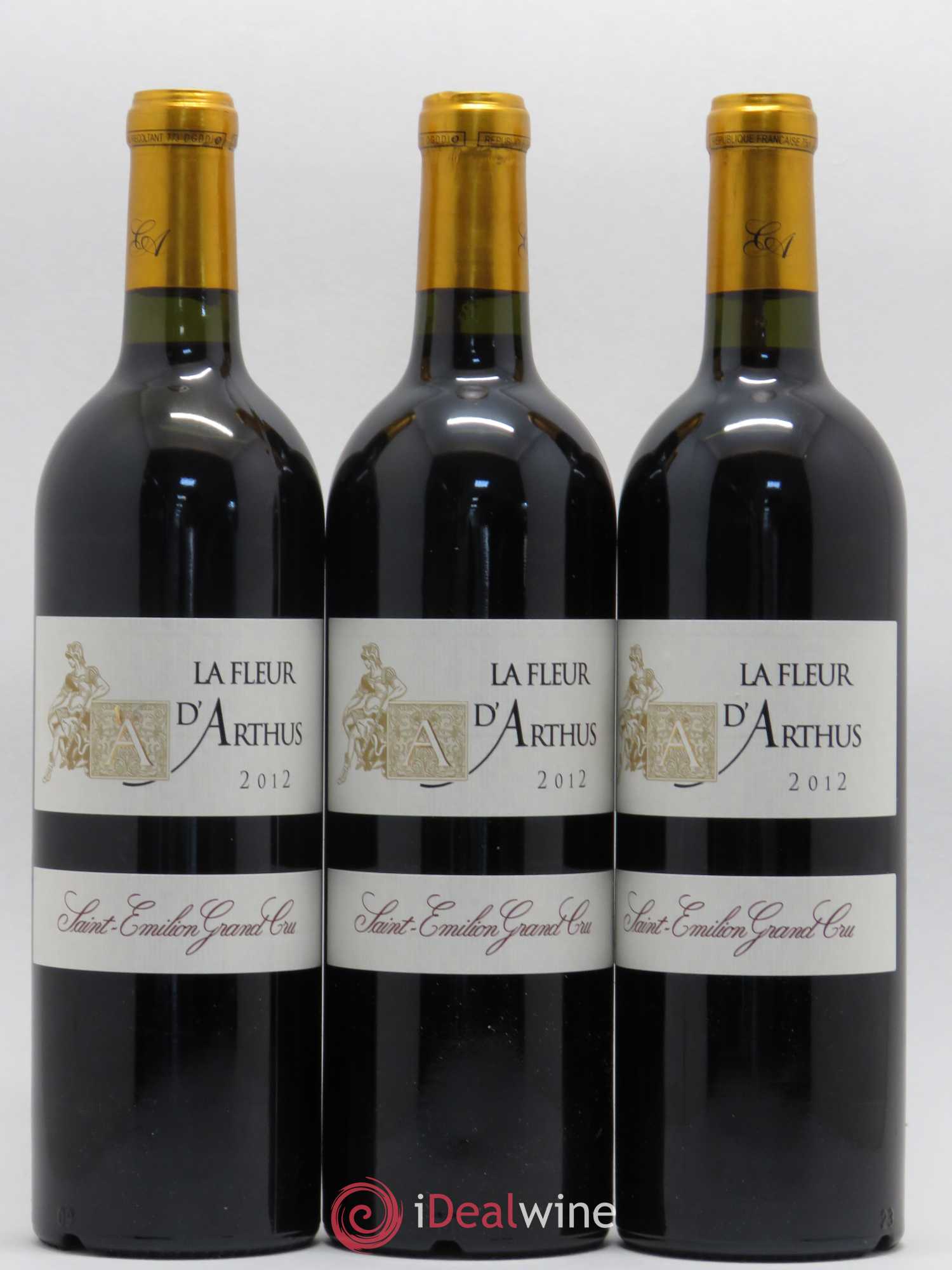 Saint-Émilion Grand Cru La Fleur d'Arthus 2012 - Lot de 12 bouteilles - 4