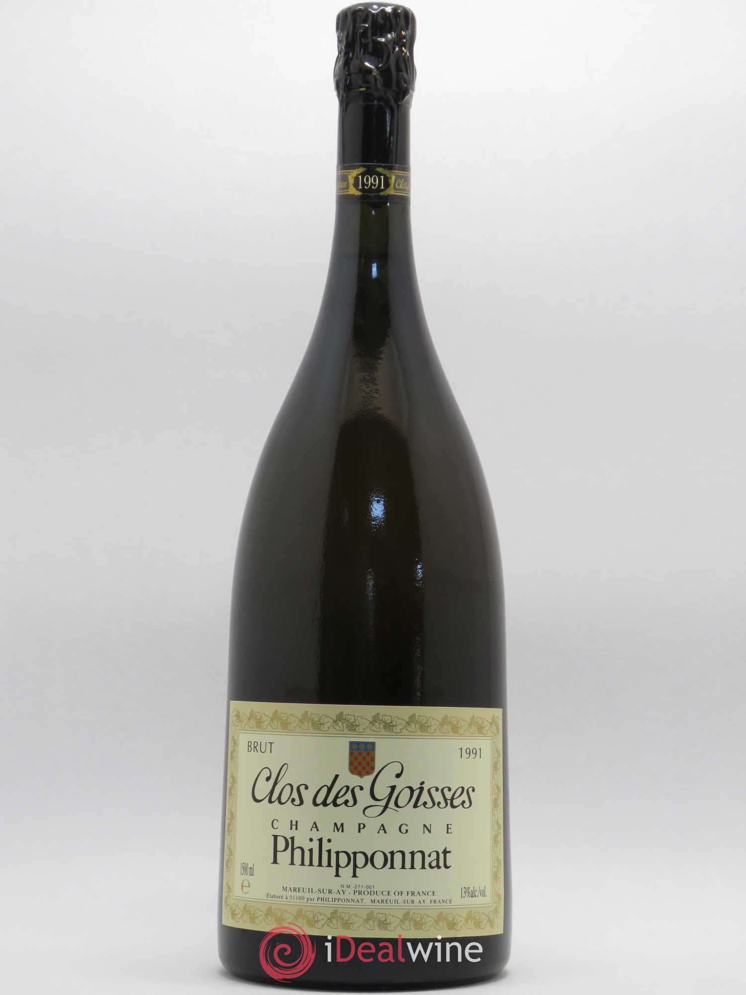 Clos des Goisses Philipponnat 1991 - Lot de 1 magnum - 0