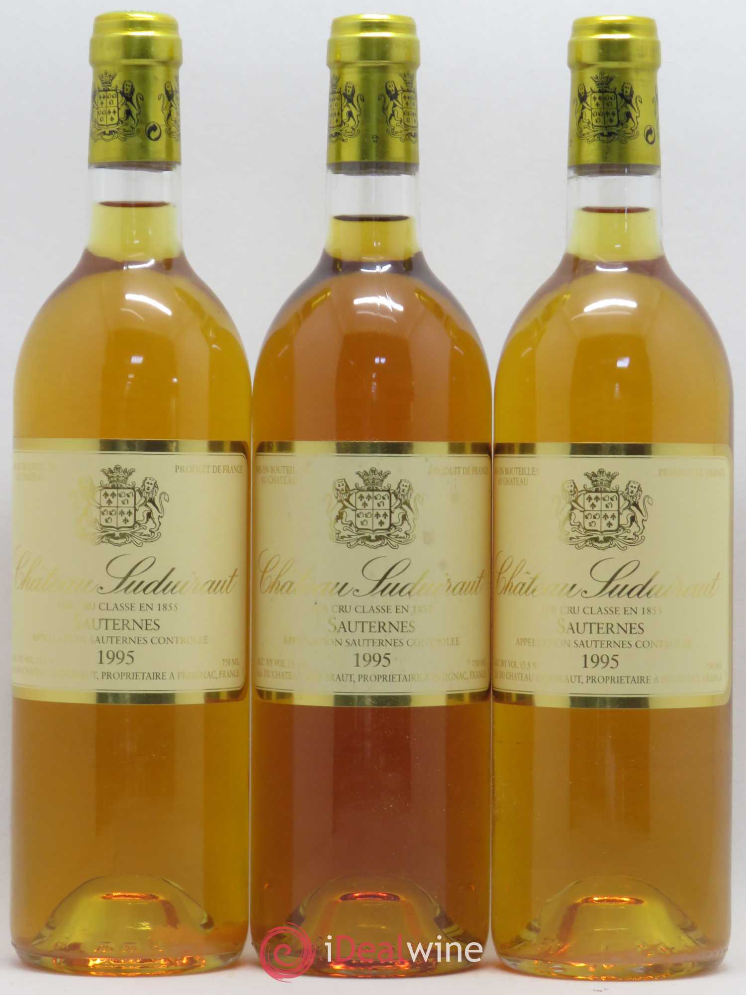 Château Suduiraut 1er Grand Cru Classé 1995 - Lotto di 6 bottiglie - 2