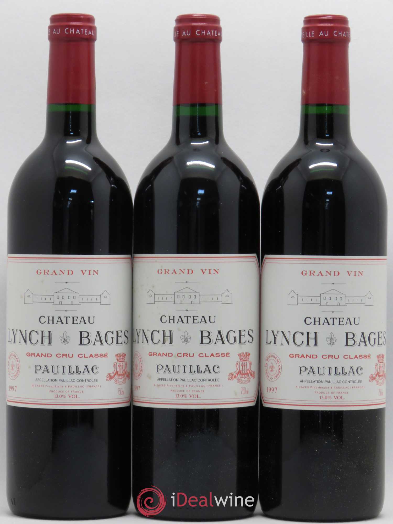 Château Lynch Bages 5ème Grand Cru Classé 1997 - Lot de 12 bouteilles - 2