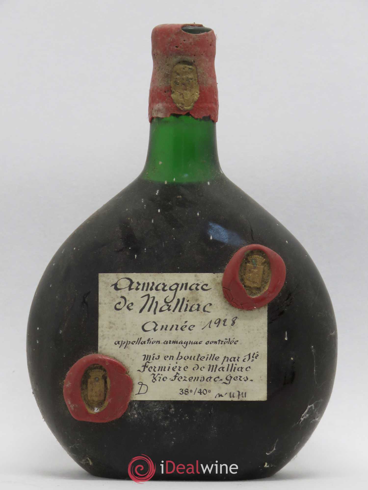 Armagnac Maillac 1928 - Posten von 1 Flasche - 0