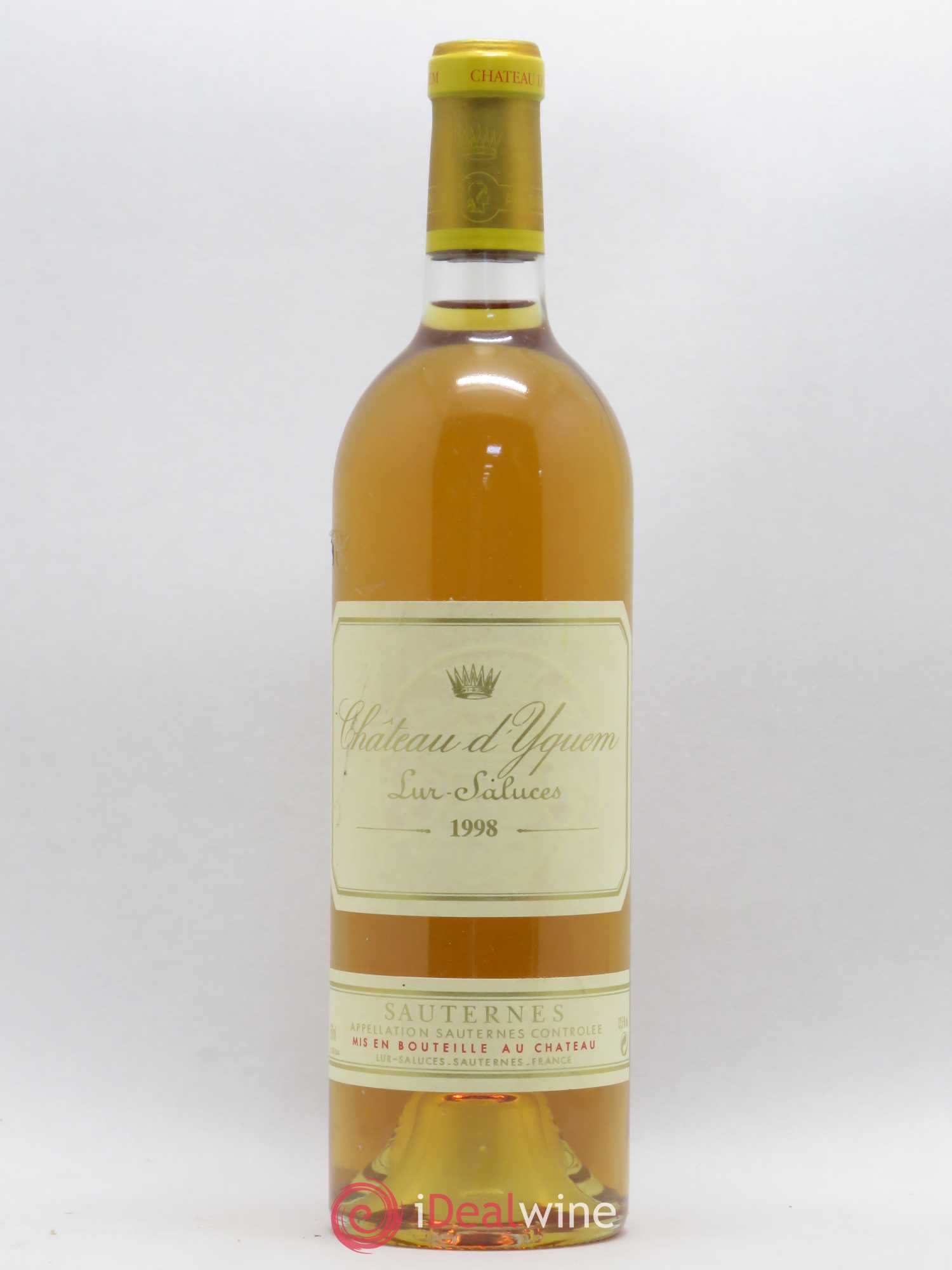 Château d' Yquem 1er Cru Classé Supérieur 1998 - Lotto di 1 bottiglia - 0