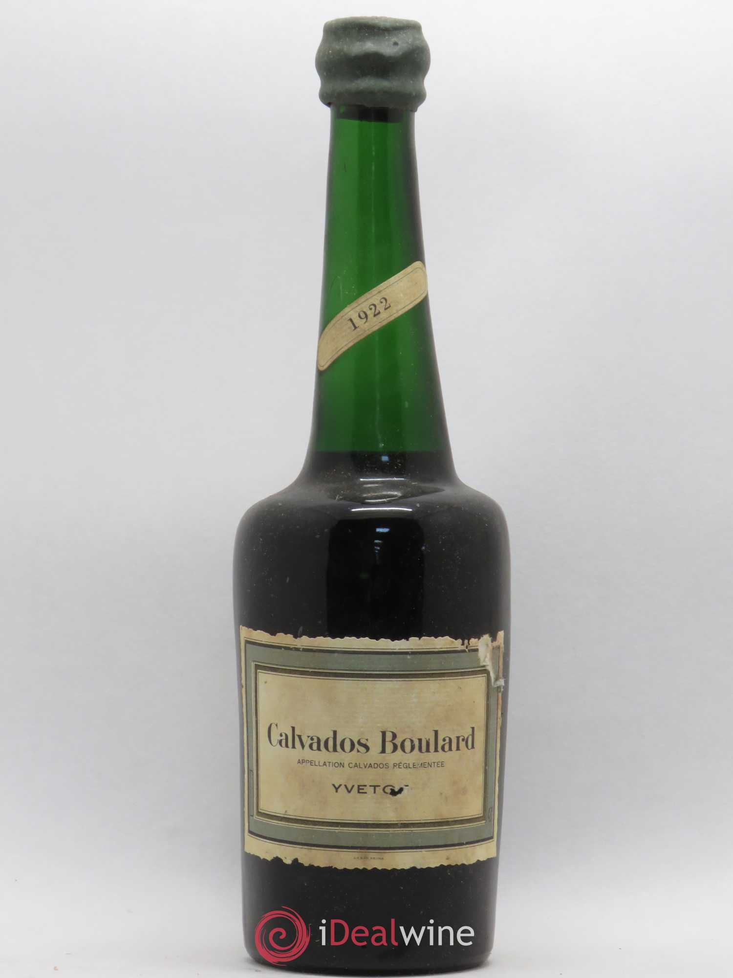 Calvados Boulard 1922 - Posten von 1 Flasche - 0