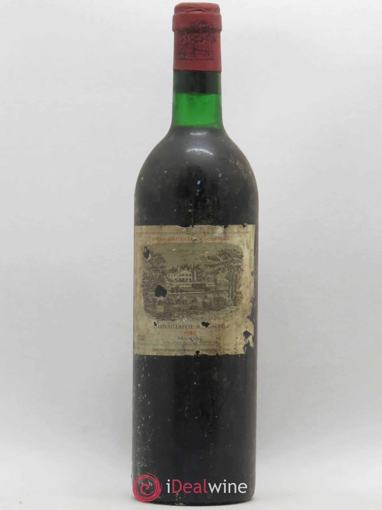 Château Lafite Rothschild 1er Grand Cru Classé 1980 - Lot de 1 bouteille - 0