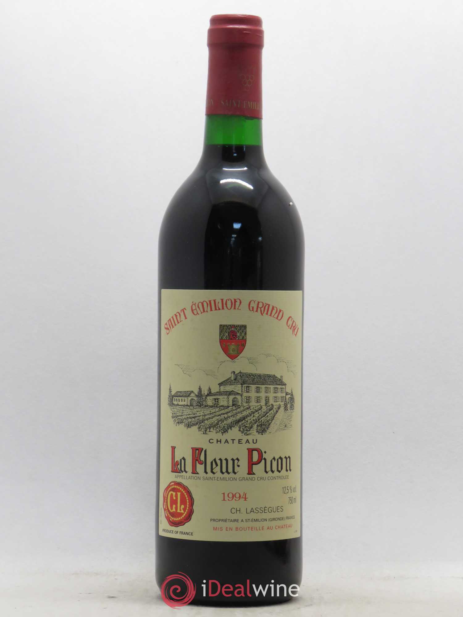 Saint-Émilion Grand Cru La Fleur Picon 1994 - Lot de 1 bouteille - 0