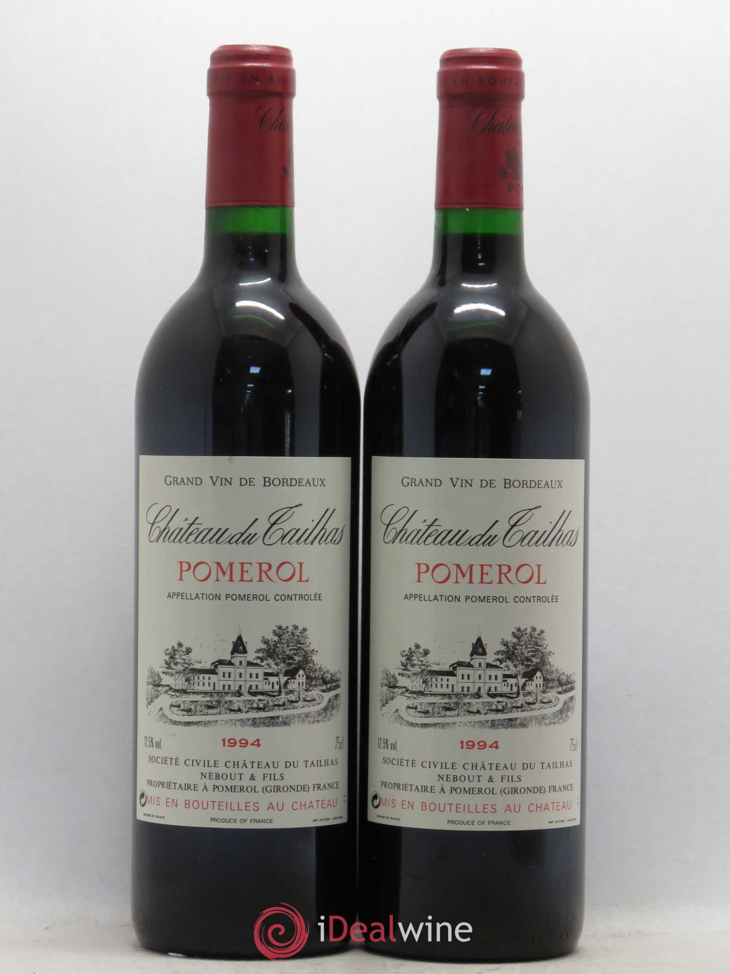 Château du Tailhas 1994 - Lot de 2 bouteilles - 0