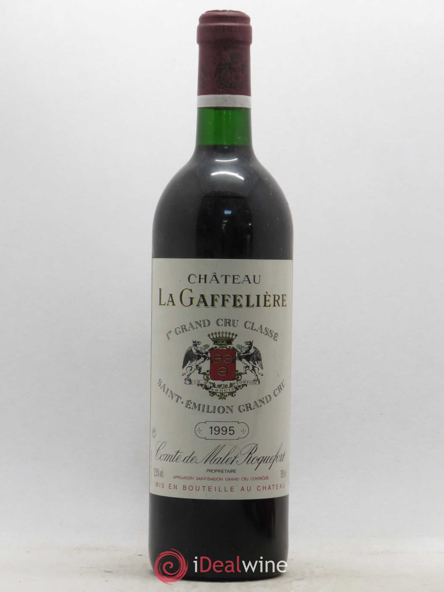Château la Gaffelière 1er Grand Cru Classé B 1995 - Lot de 1 bouteille - 0