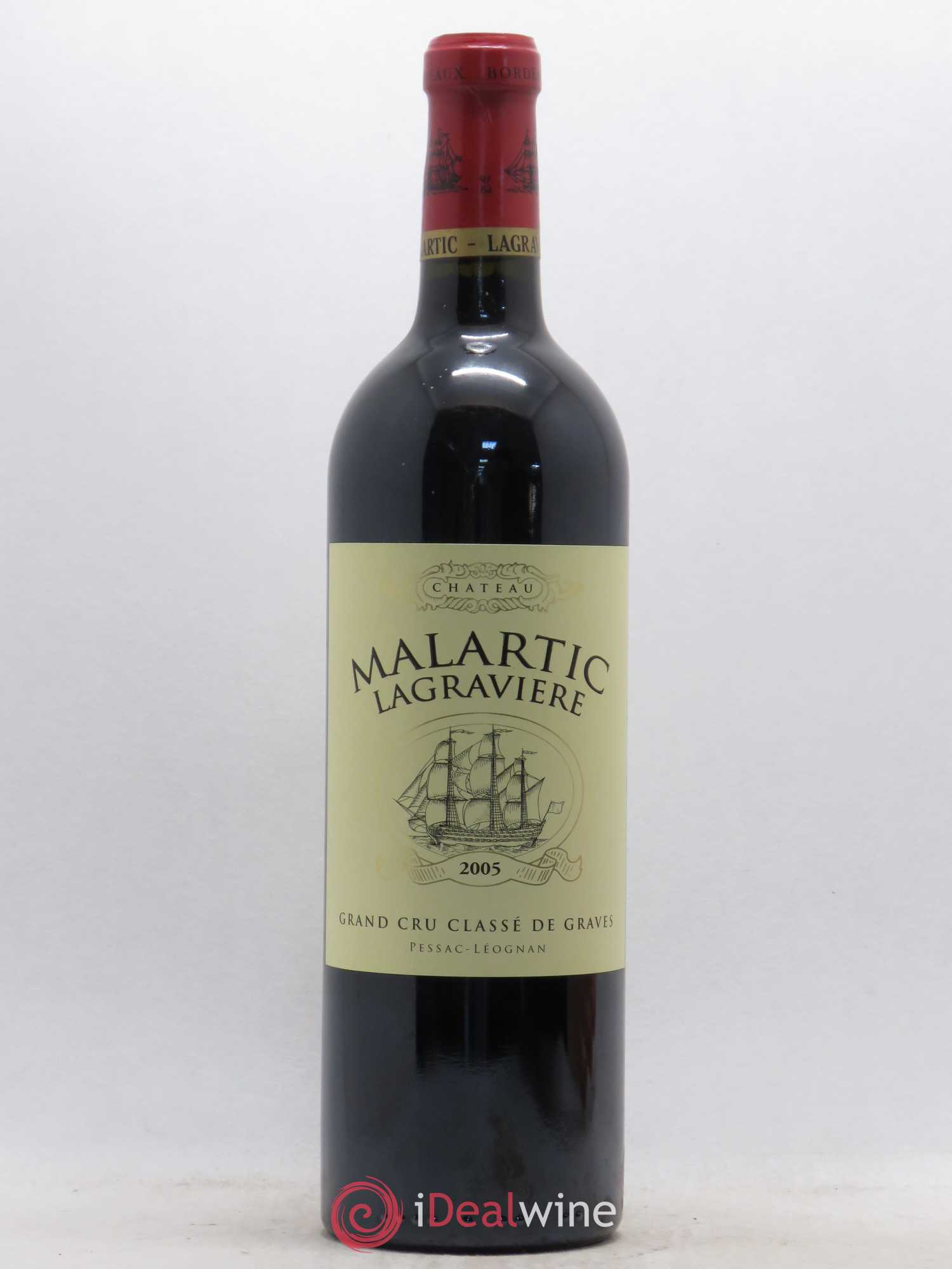 Château Malartic-Lagravière Cru Classé de Graves 2005 - Lot de 1 bouteille - 0