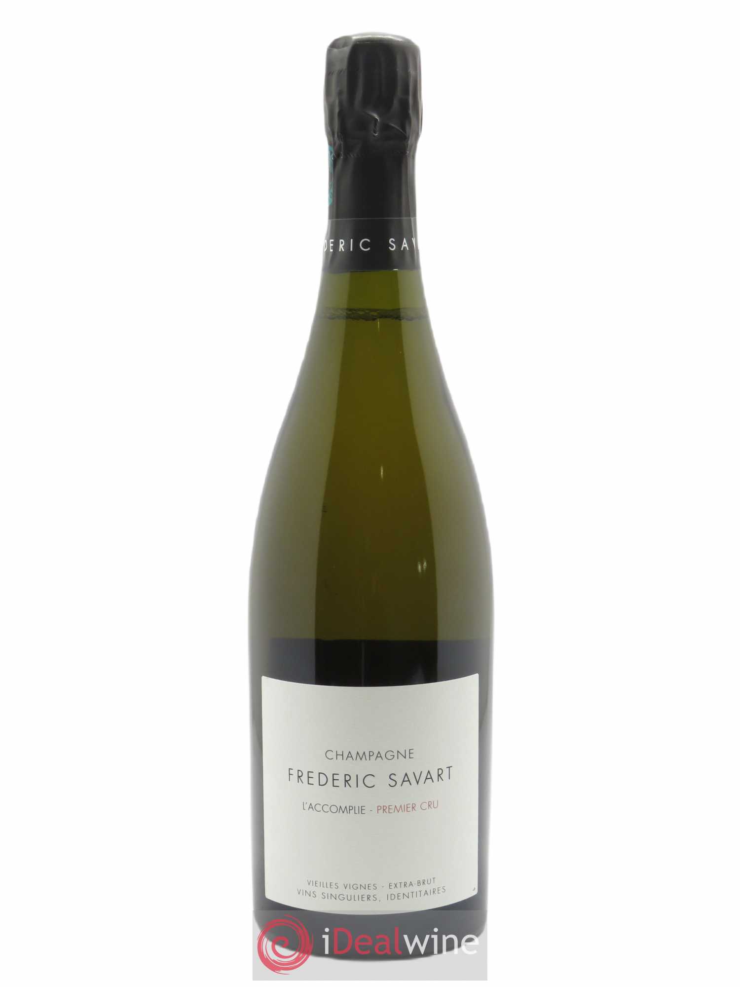 L'Accomplie 1er Cru Extra-Brut Vieilles Vignes Frédéric Savart - Lot de 1 bouteille - 0