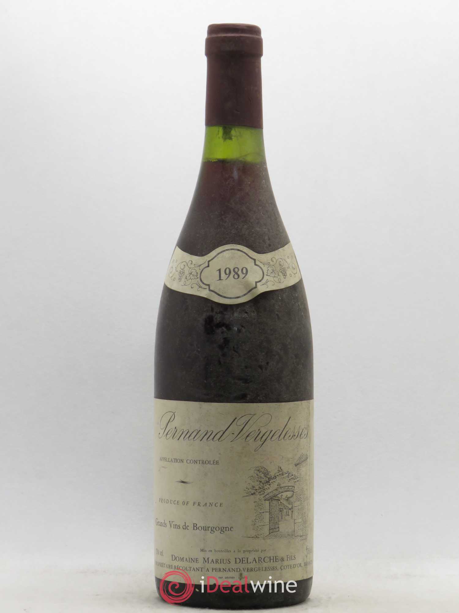 Pernand-Vergelesses Marius Delarche 1989 - Lot de 1 bouteille - 0