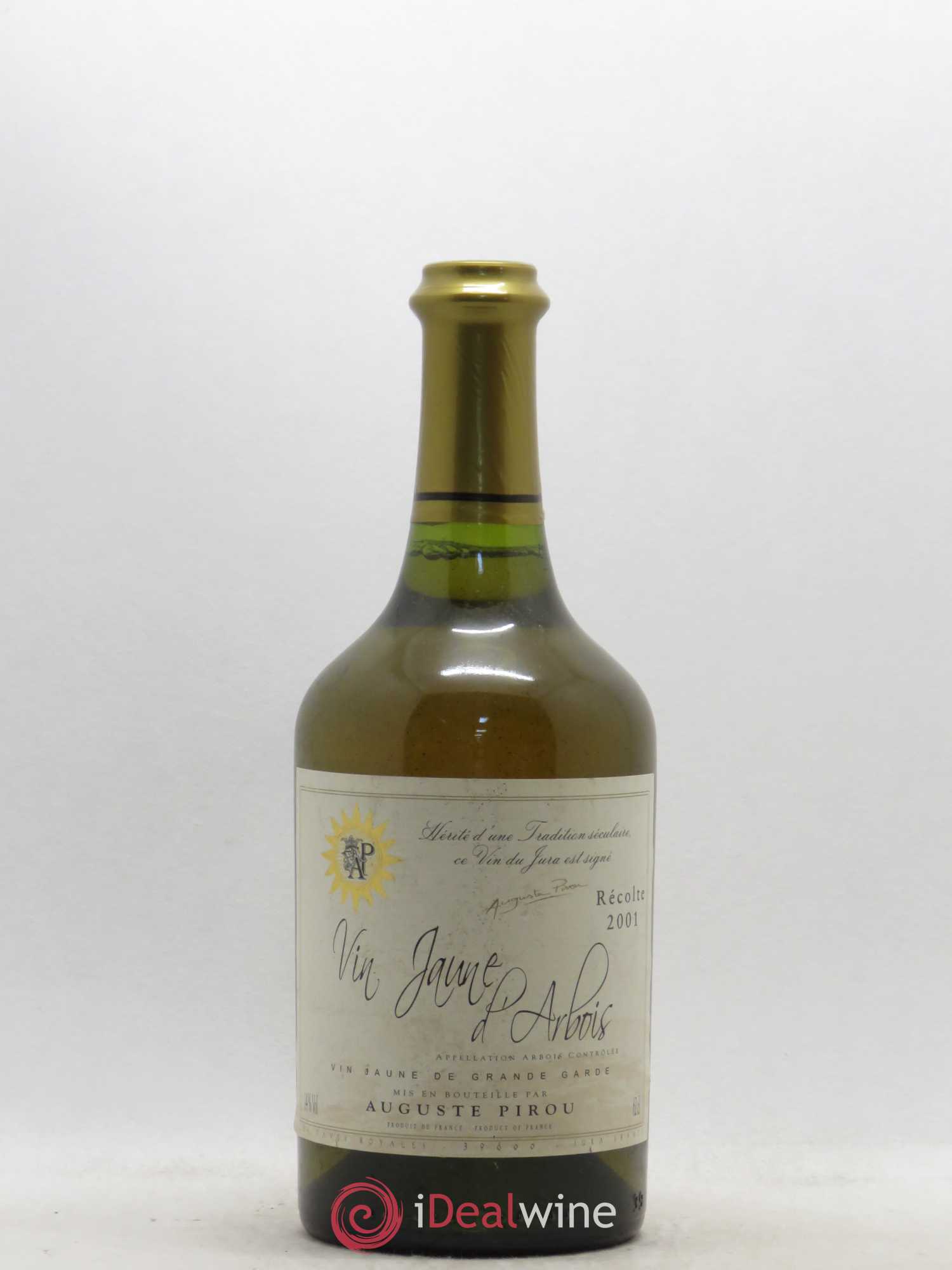 Arbois Vin Jaune Auguste Pirou 2001 - Lot de 1 bouteille - 0