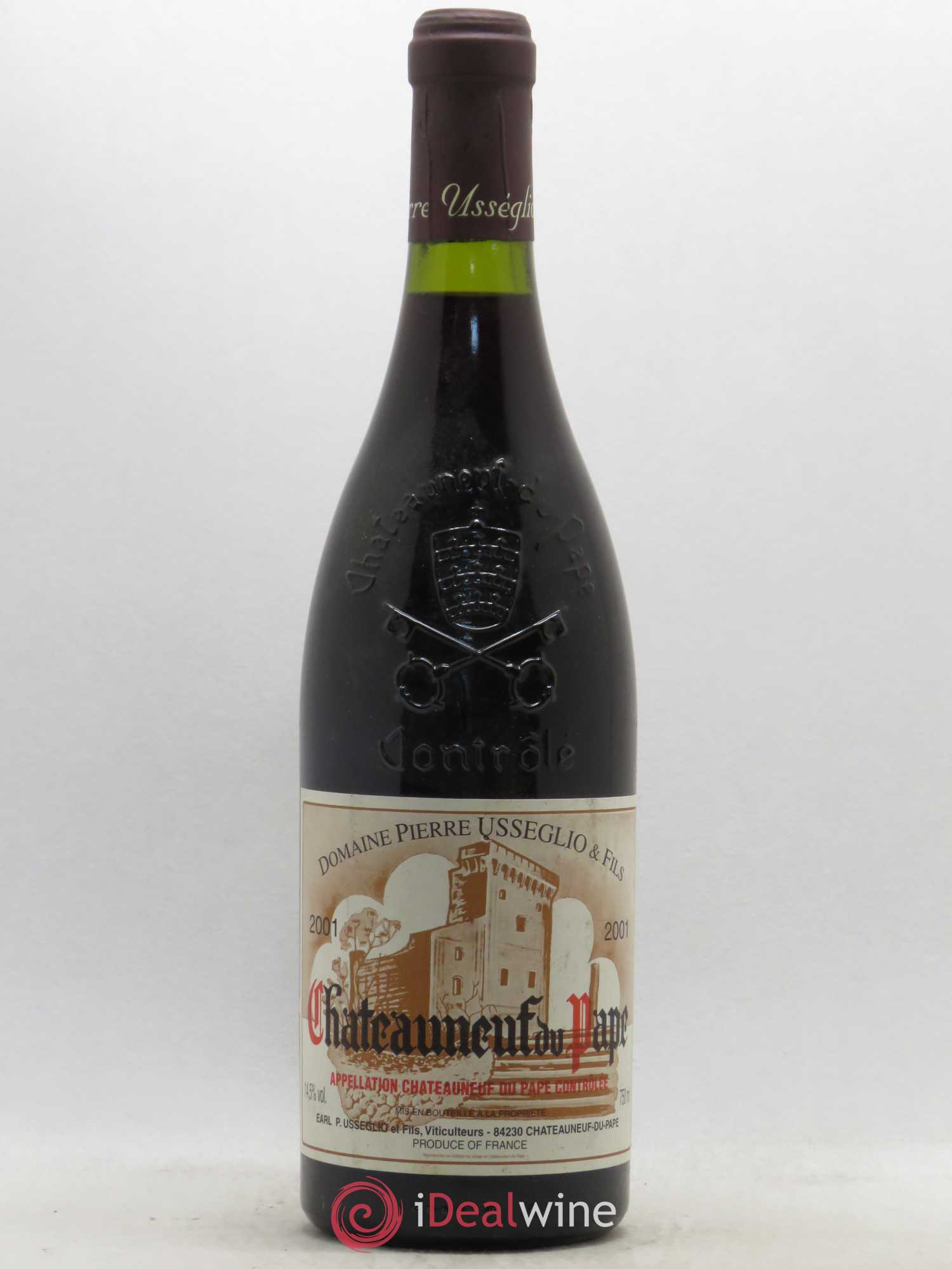 Châteauneuf-du-Pape Tradition Pierre Usseglio & Fils 2001 - Lot de 1 bouteille - 0