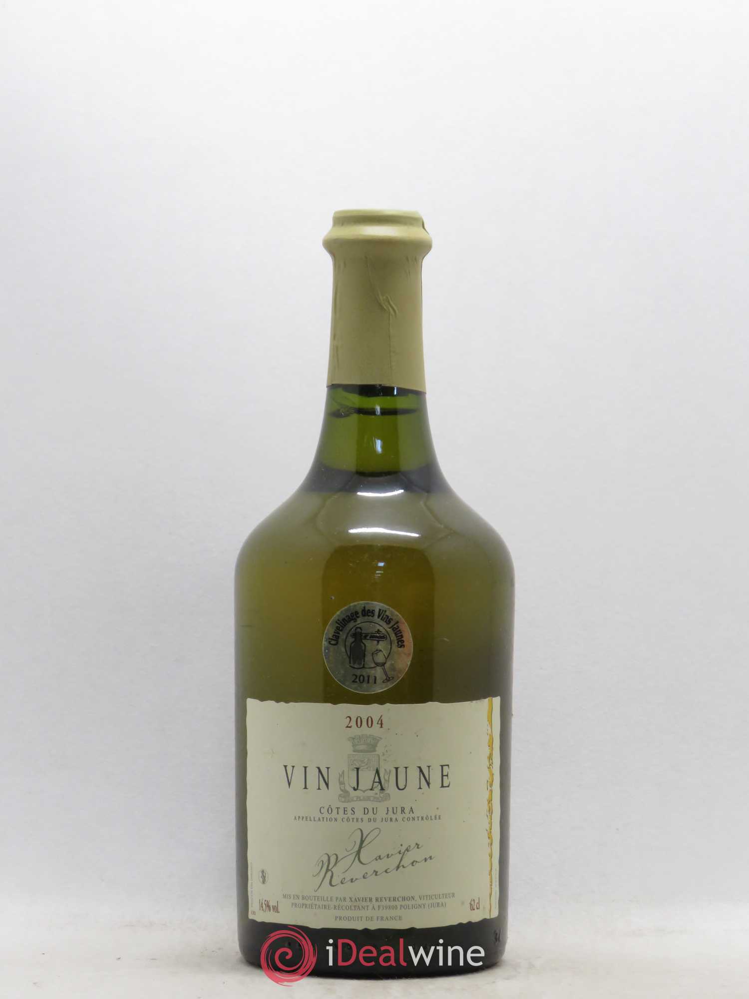 Côtes du Jura Vin Jaune Xavier Reverchon 2004 - Lot de 1 bouteille - 0