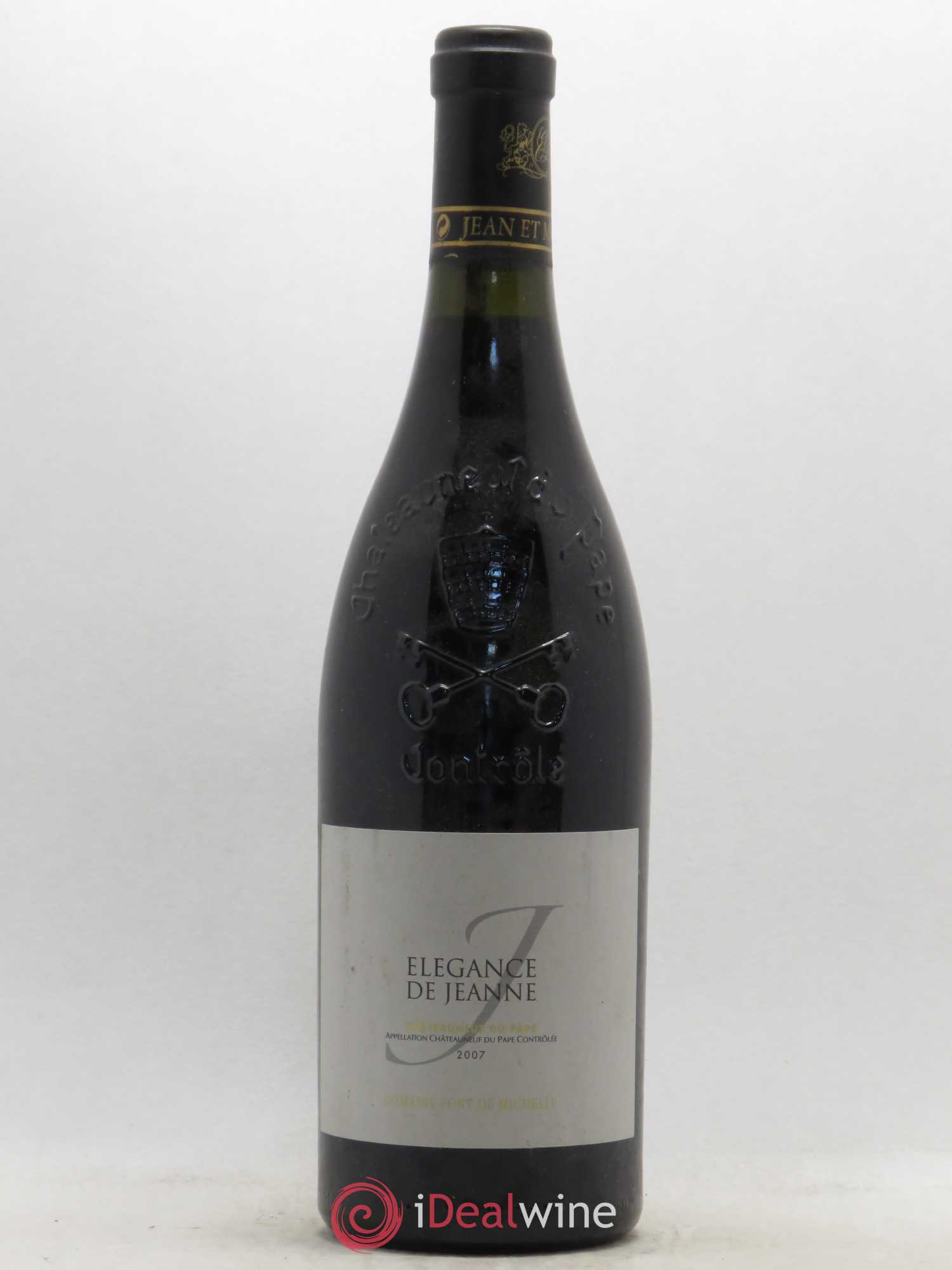 Châteauneuf-du-Pape Domaine Font de Michelle Famille Gonnet Elegance de Jeanne 2007 - Lot de 1 bouteille - 0