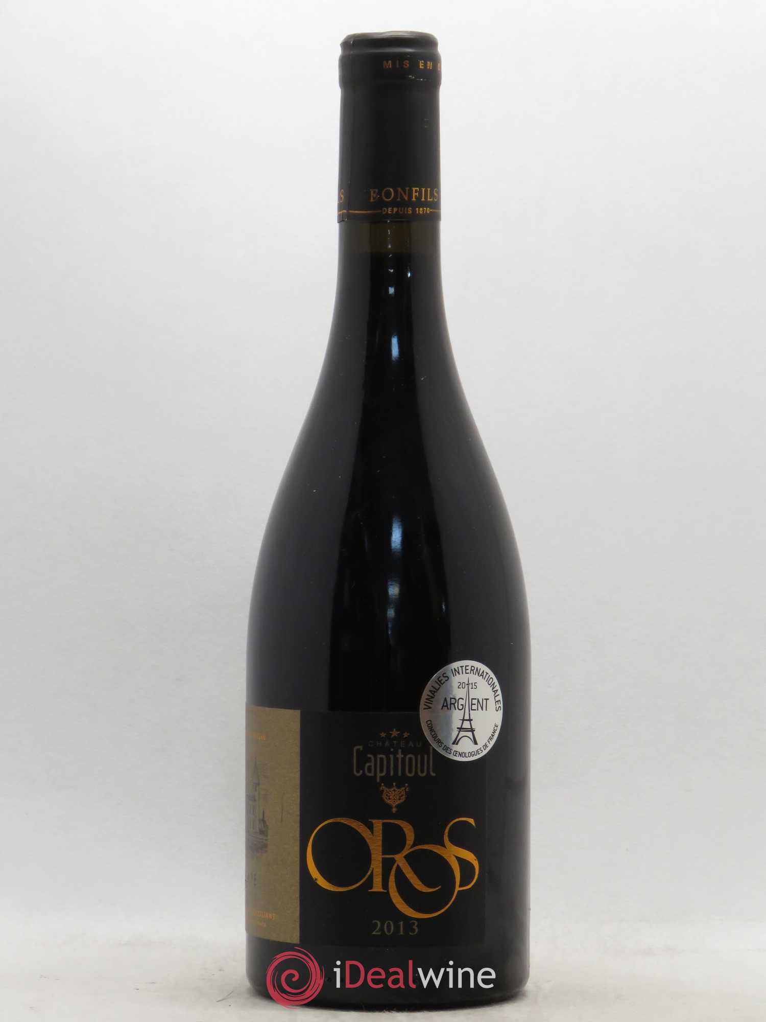 Coteaux du Languedoc La Clape Oros Château Capitoul 2013 - Lot de 1 bouteille - 1