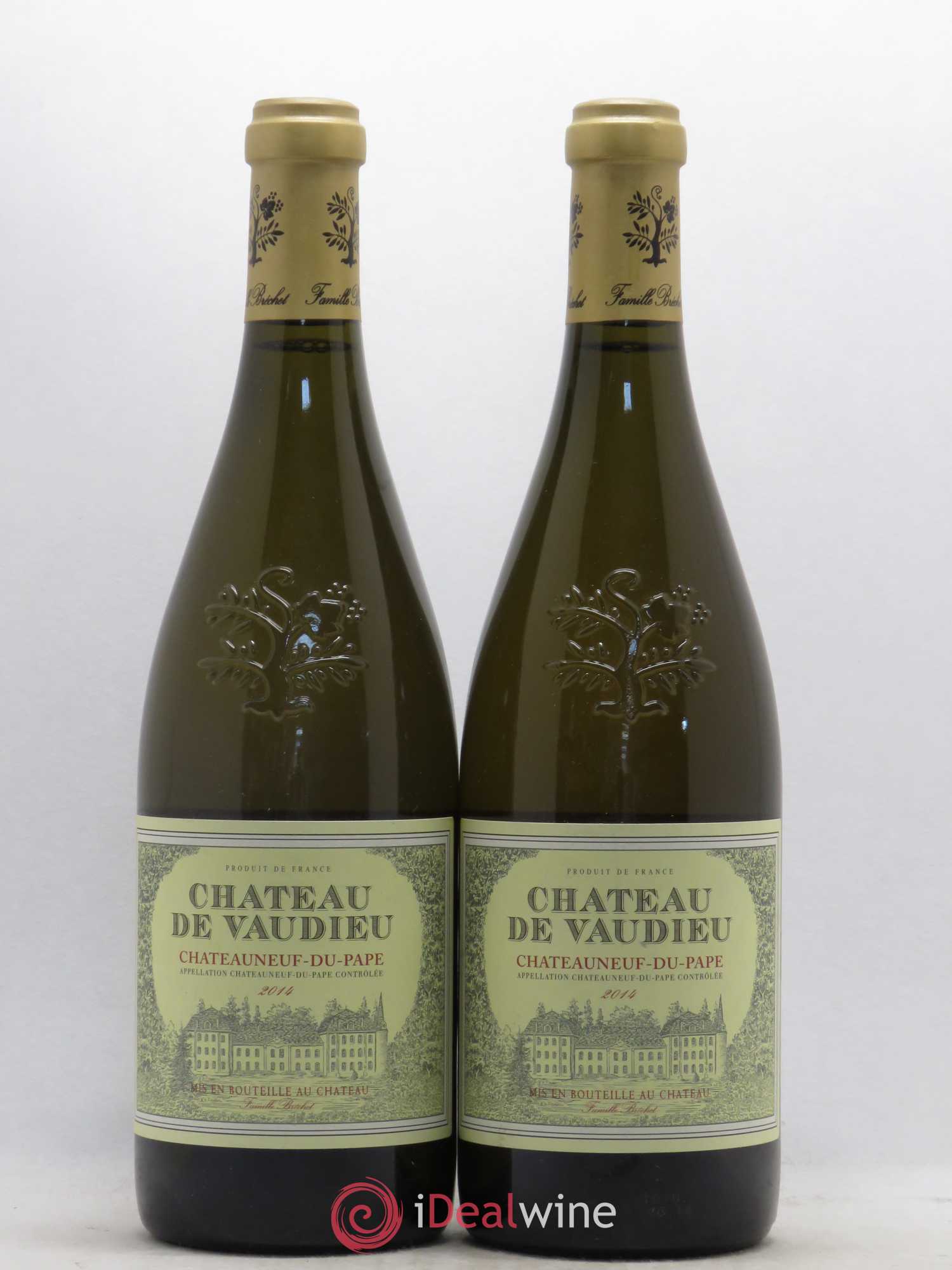 Châteauneuf-du-Pape Vaudieu 2014 - Posten von 2 Flaschen - 0