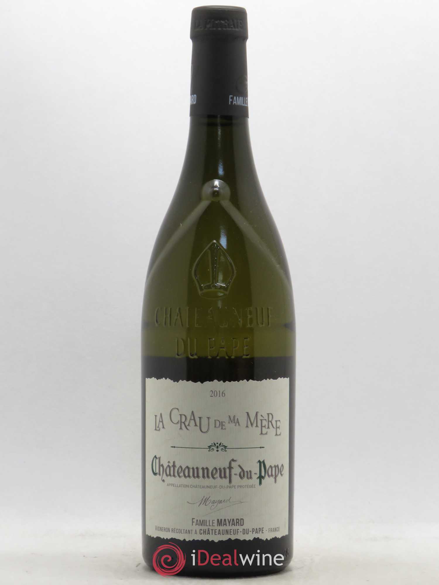 Châteauneuf-du-Pape La Crau De Ma Mère Vignobles Mayard 2016 - Posten von 1 Flasche - 0
