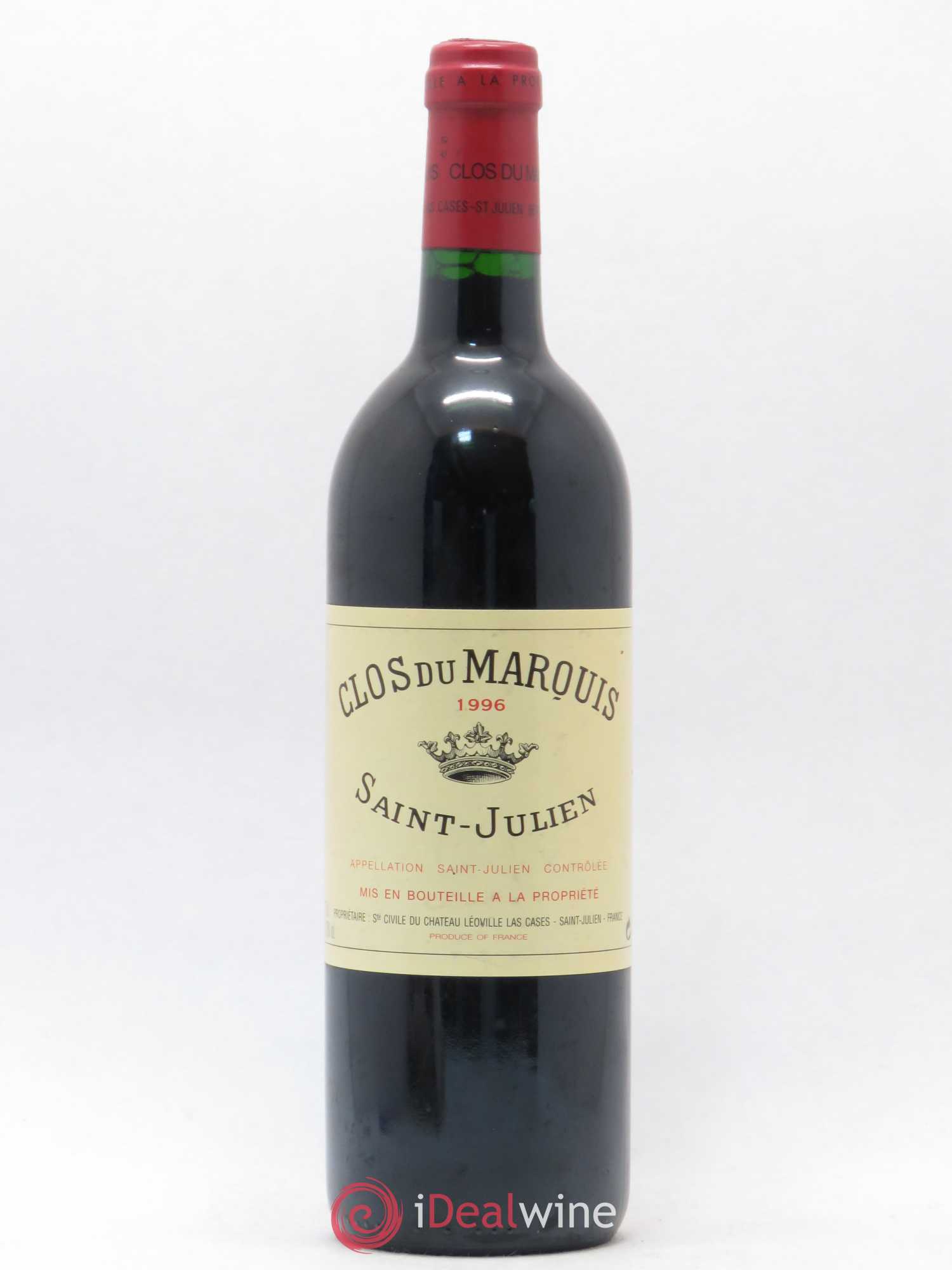 Clos du Marquis 1996 - Lot de 1 bouteille - 0