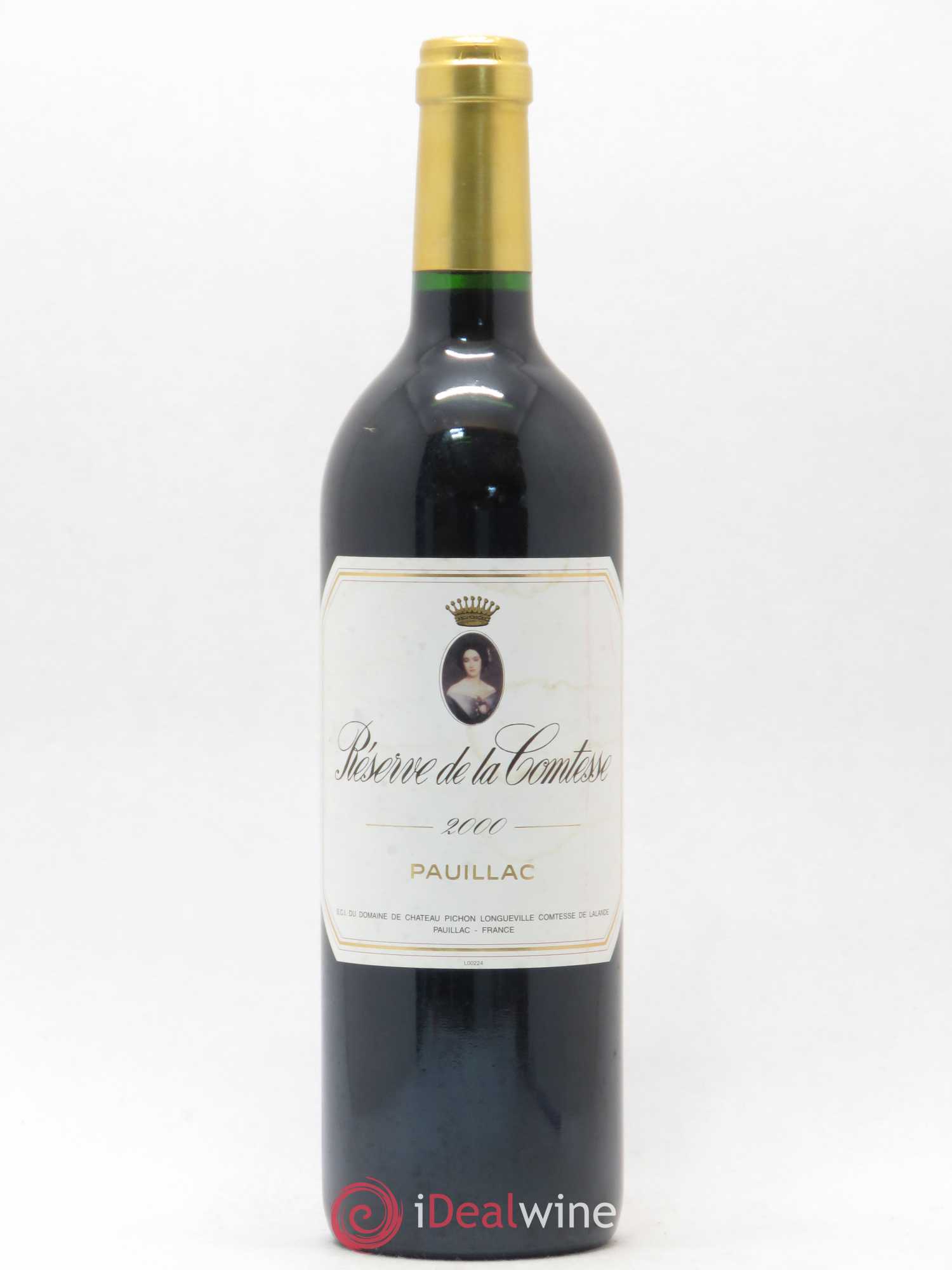 Réserve de la Comtesse Second Vin 2000 - Lot de 1 bouteille - 0