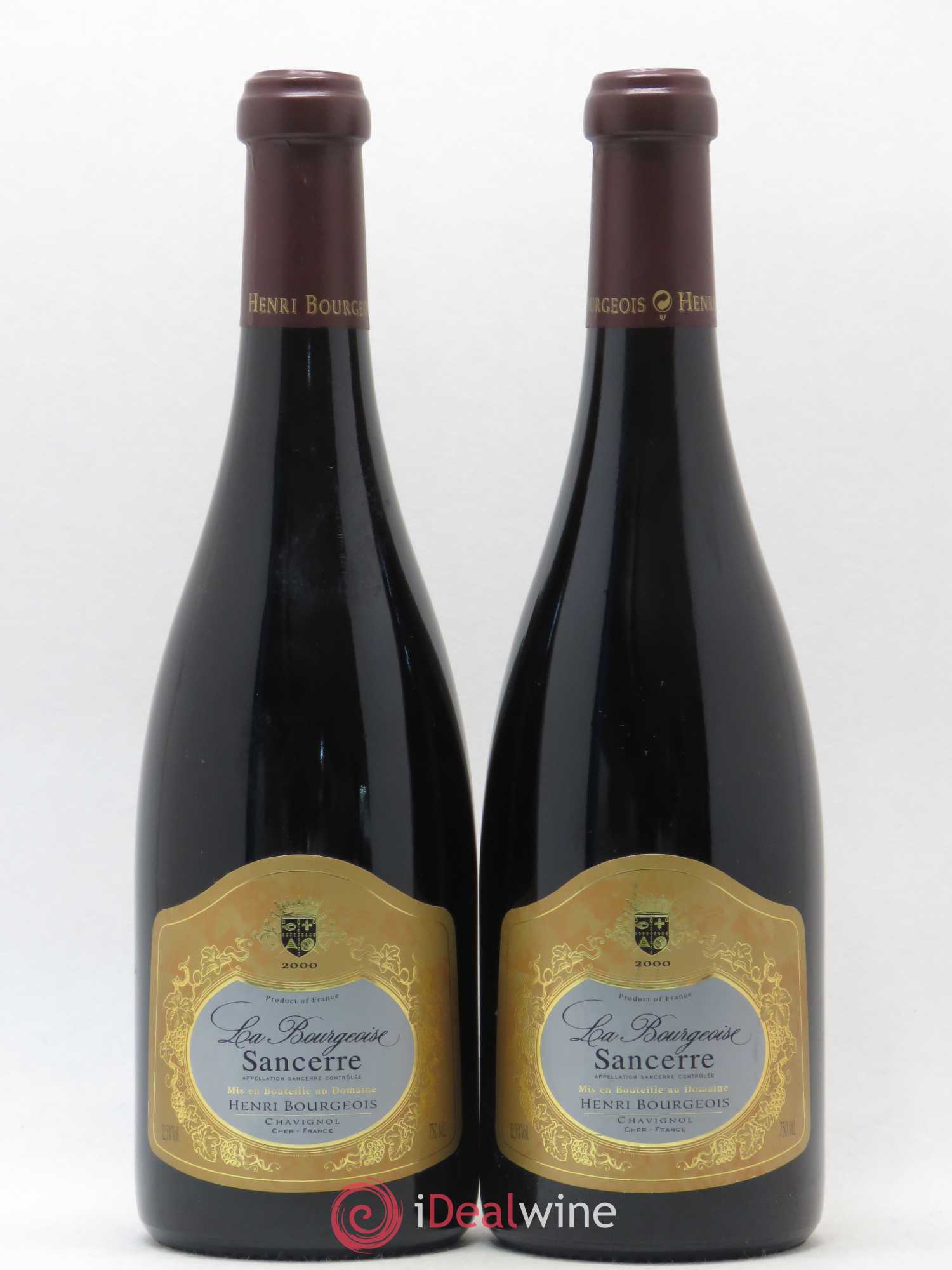 Sancerre La Bourgeoise 2000 - Lot de 2 bouteilles - 0