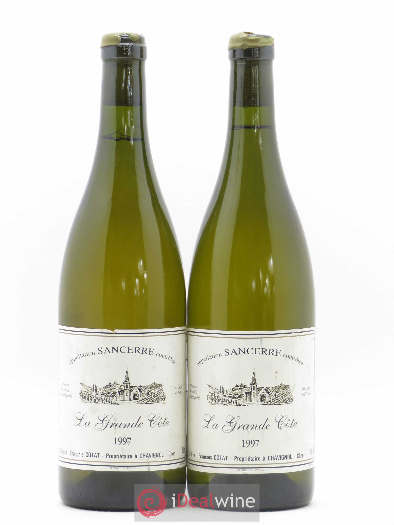 Sancerre La Grande Côte François Cotat 1997 - Lot de 2 bouteilles - 0