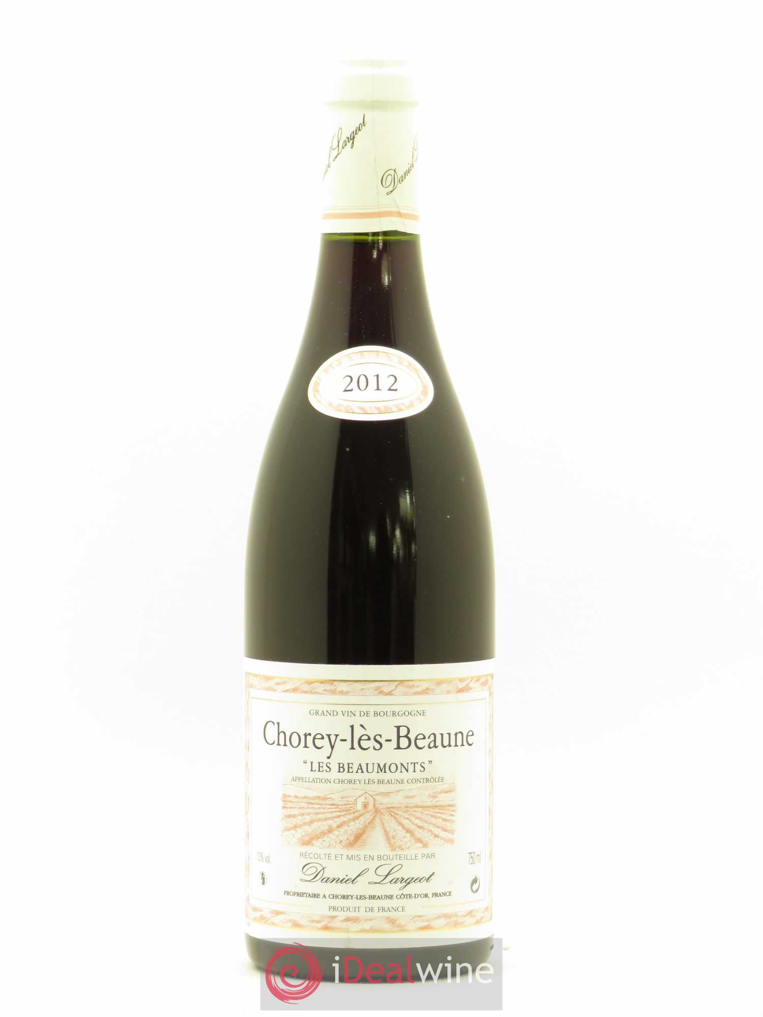 Chorey-lès-Beaune Les Beaumonts Daniel Largeot 2012 - Posten von 1 Flasche - 0