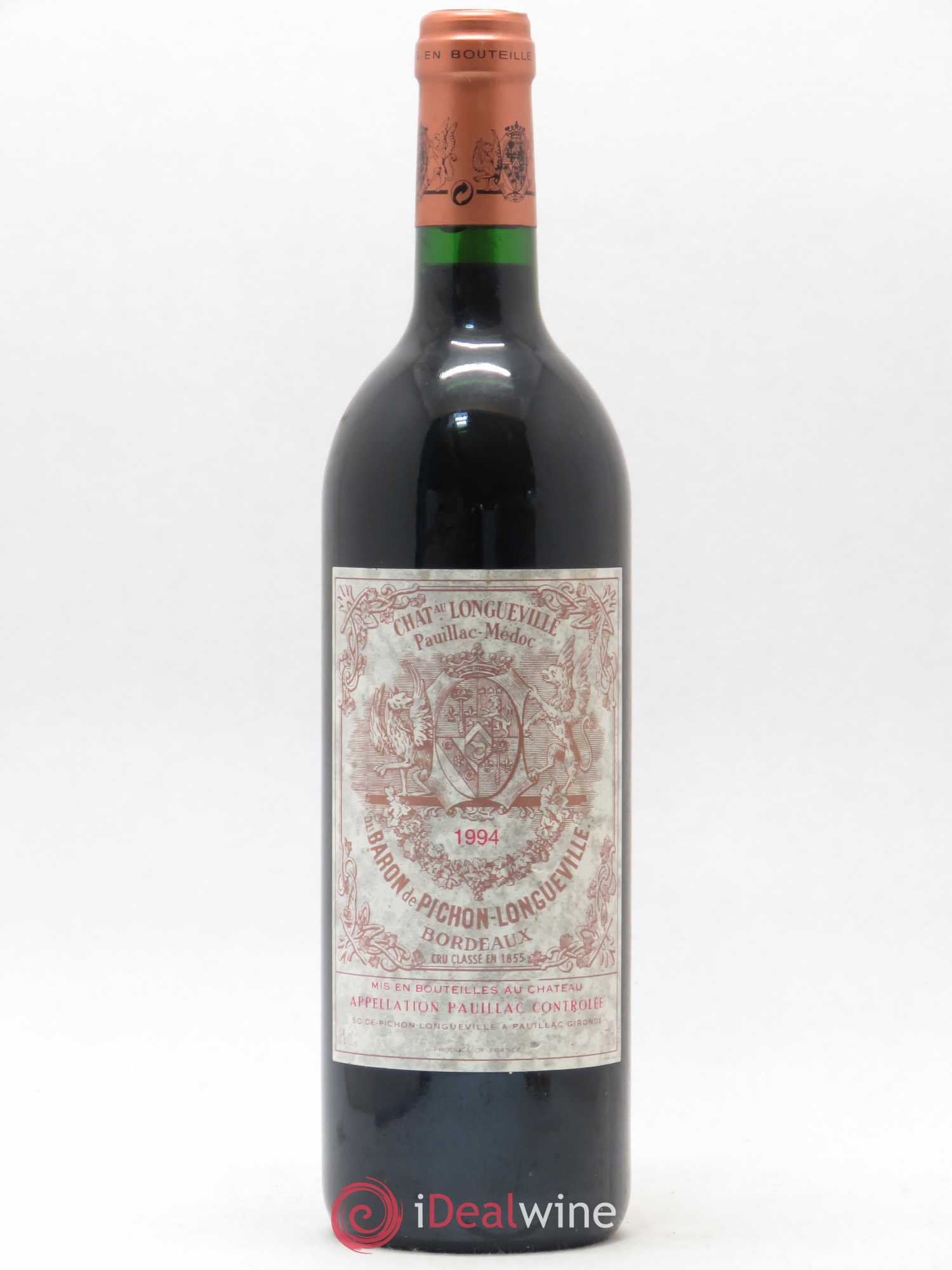 Pichon Longueville Baron 2ème Grand Cru Classé 1994 - Lot de 1 bouteille - 0