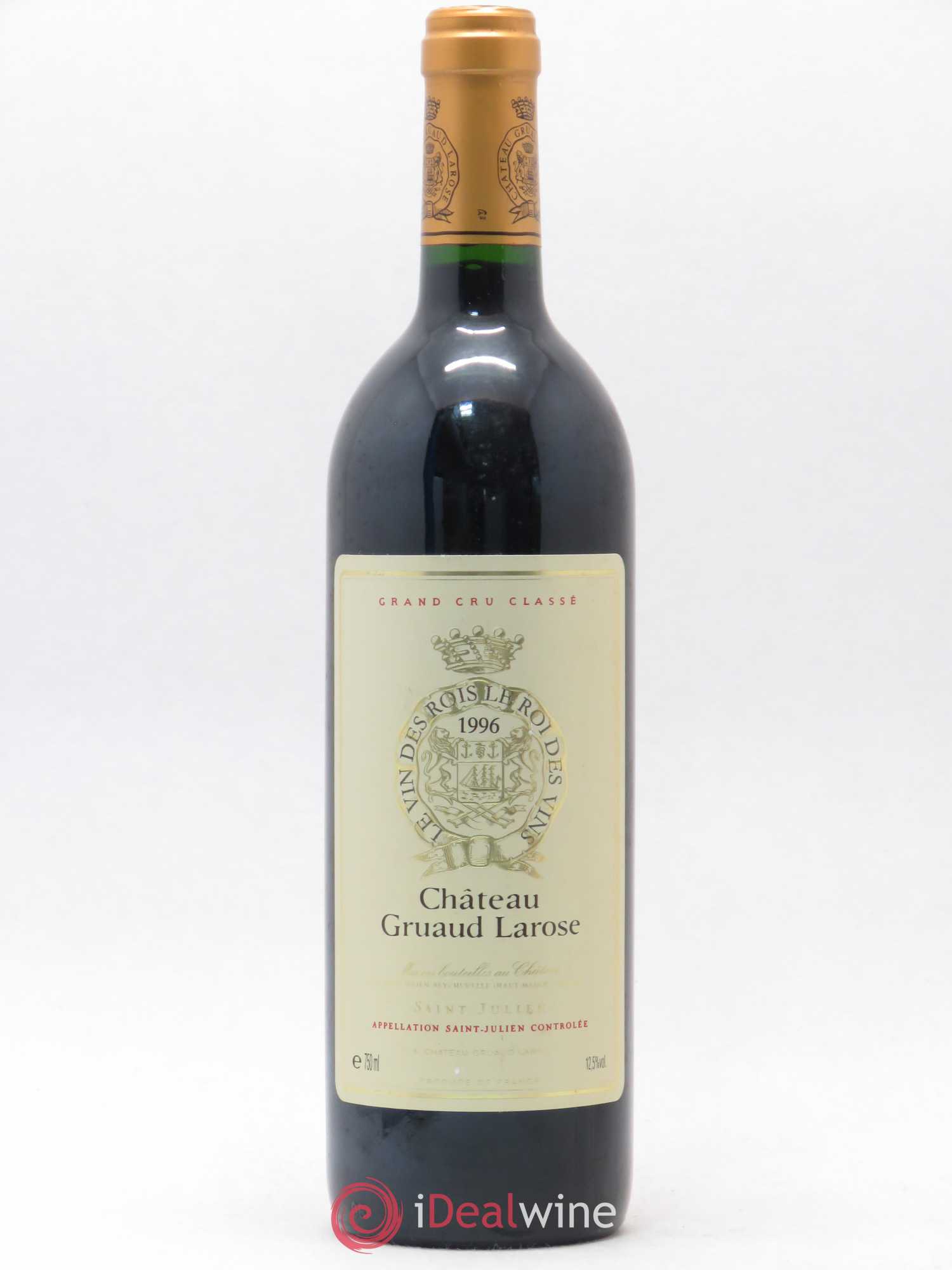 Château Gruaud Larose 2ème Grand Cru Classé 1996 - Lot de 1 bouteille - 0