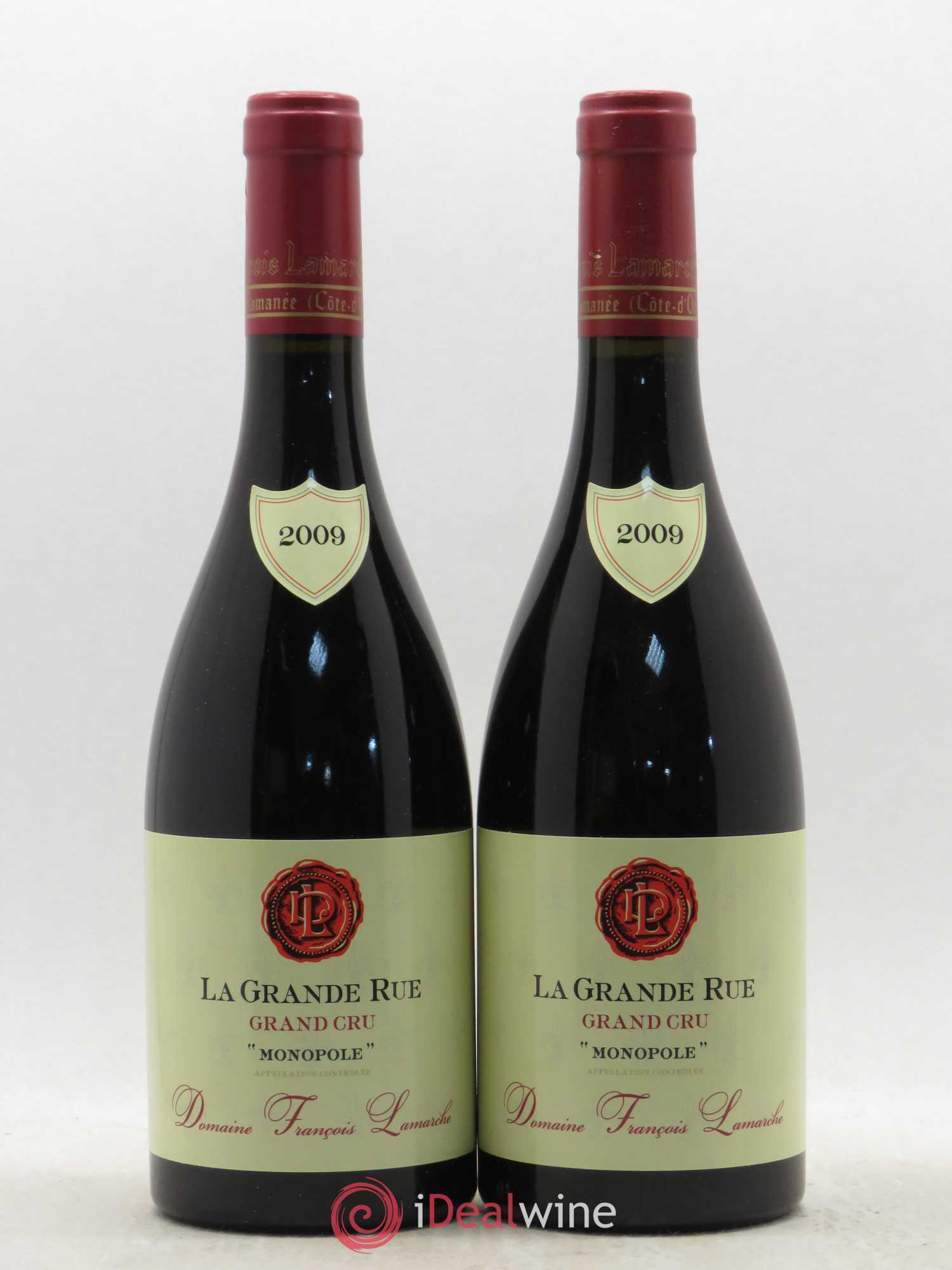 La Grande Rue Grand Cru Lamarche (Domaine) 2009 - Lot de 2 bouteilles - 0