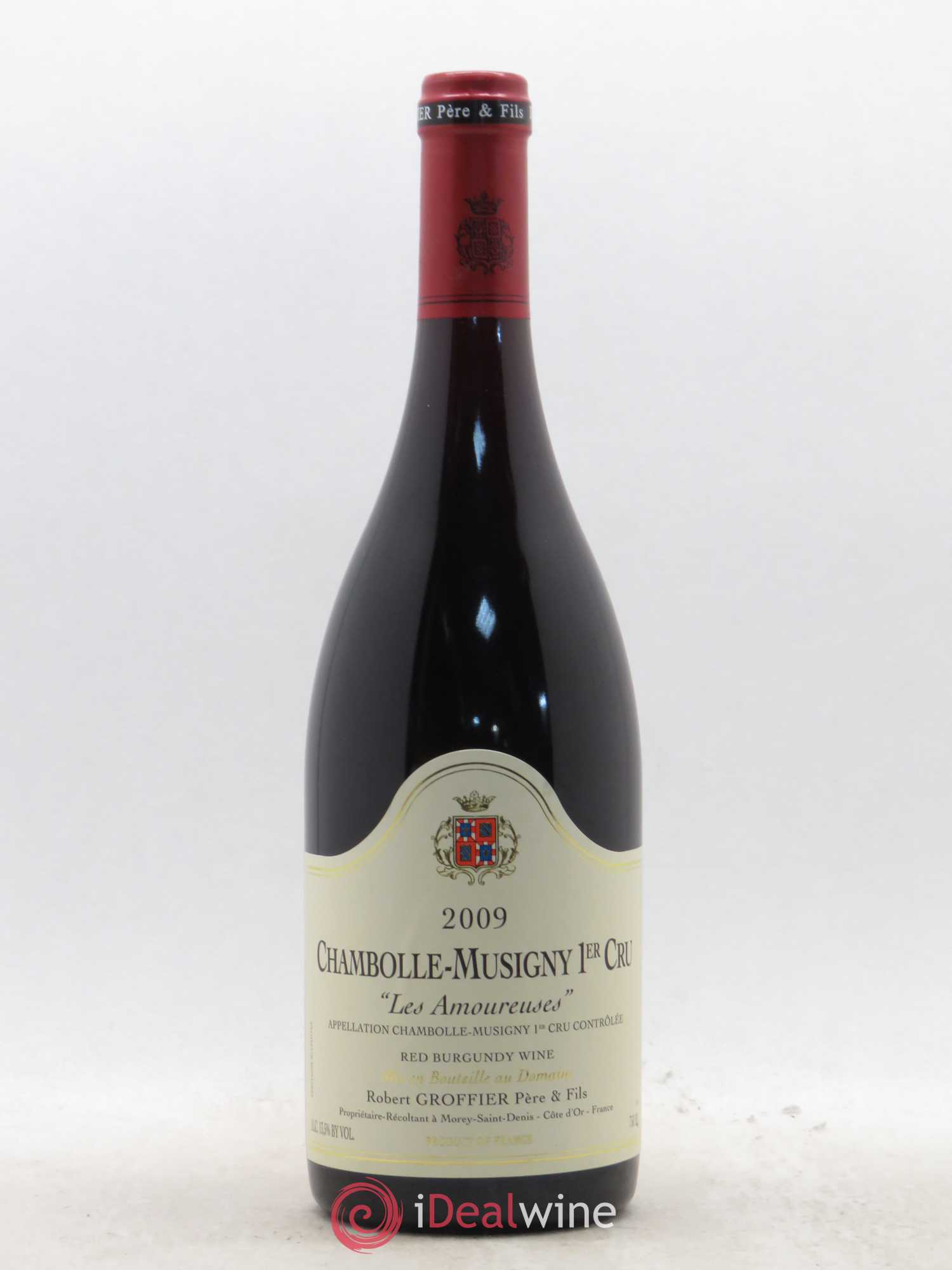 Chambolle-Musigny 1er Cru Les Amoureuses Robert Groffier Père & Fils (Domaine) 2009 - Lot de 1 bouteille - 0