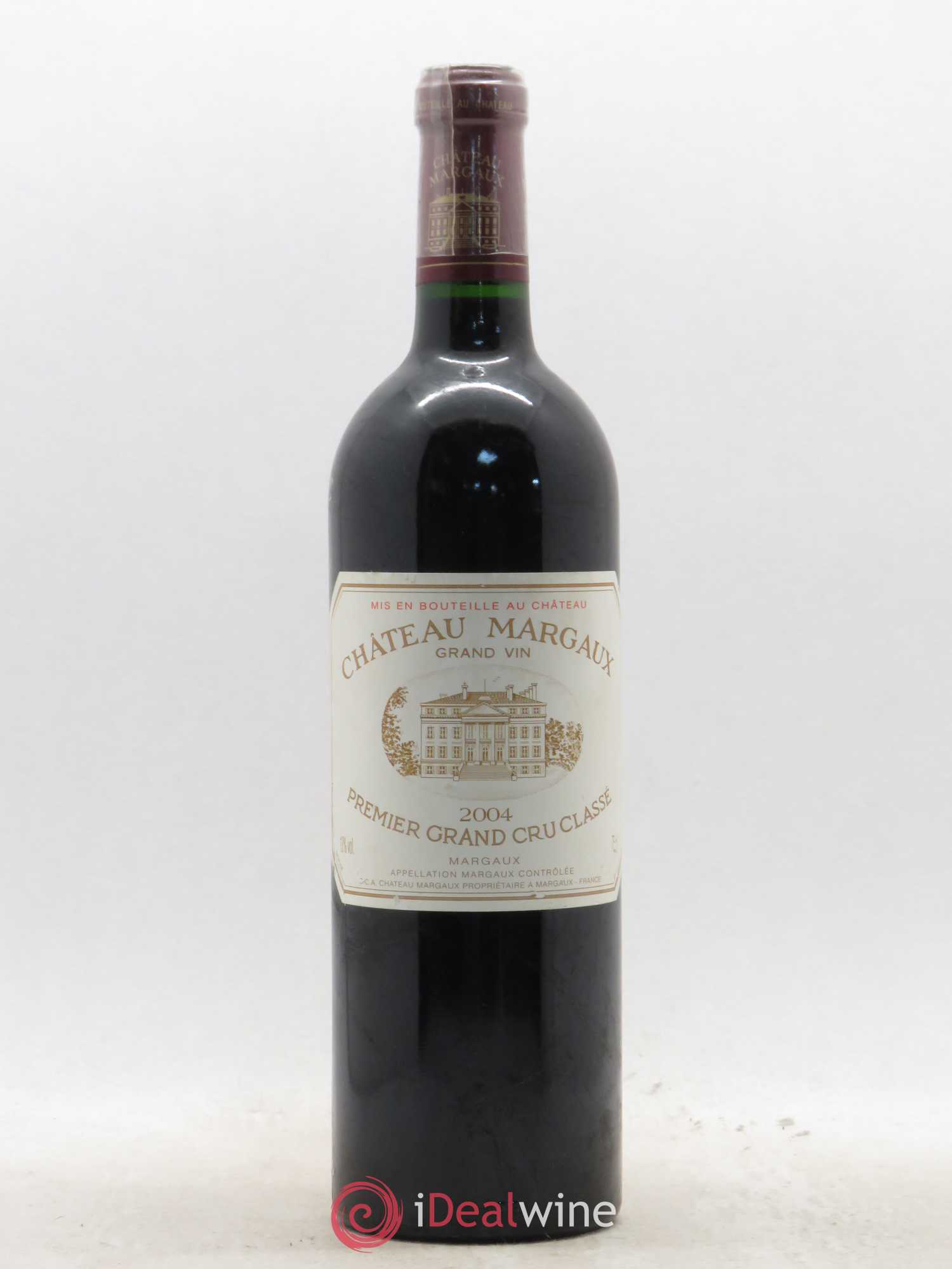 Château Margaux 1er Grand Cru Classé 2004 - Lot de 1 bouteille - 0