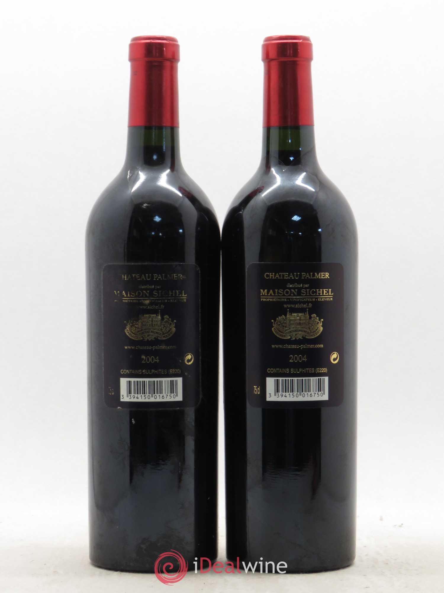 Château Palmer 3ème Grand Cru Classé 2004 - Lot de 2 bouteilles - 1