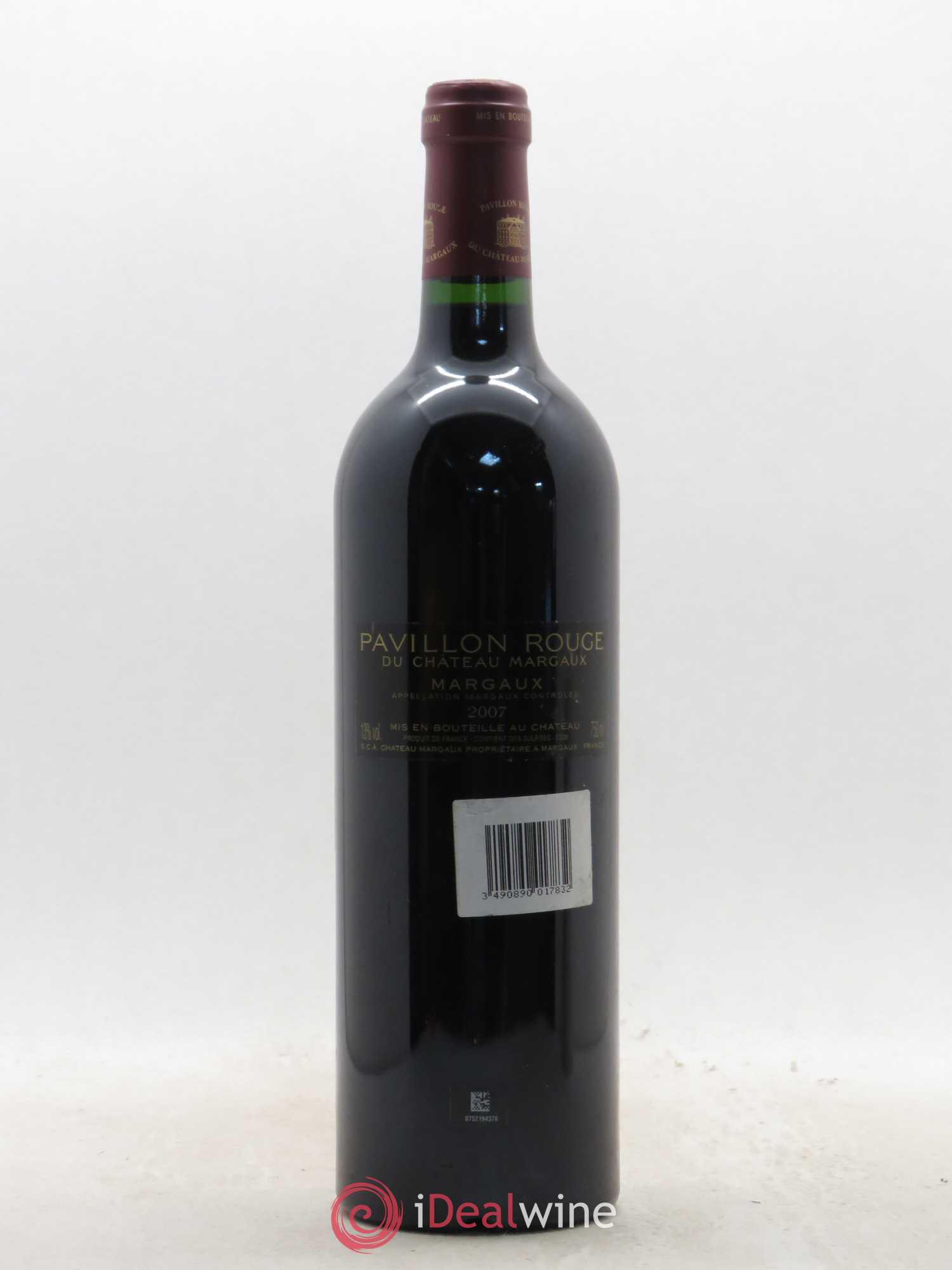 Pavillon Rouge du Château Margaux Second Vin 2007 - Lot de 1 bouteille - 1